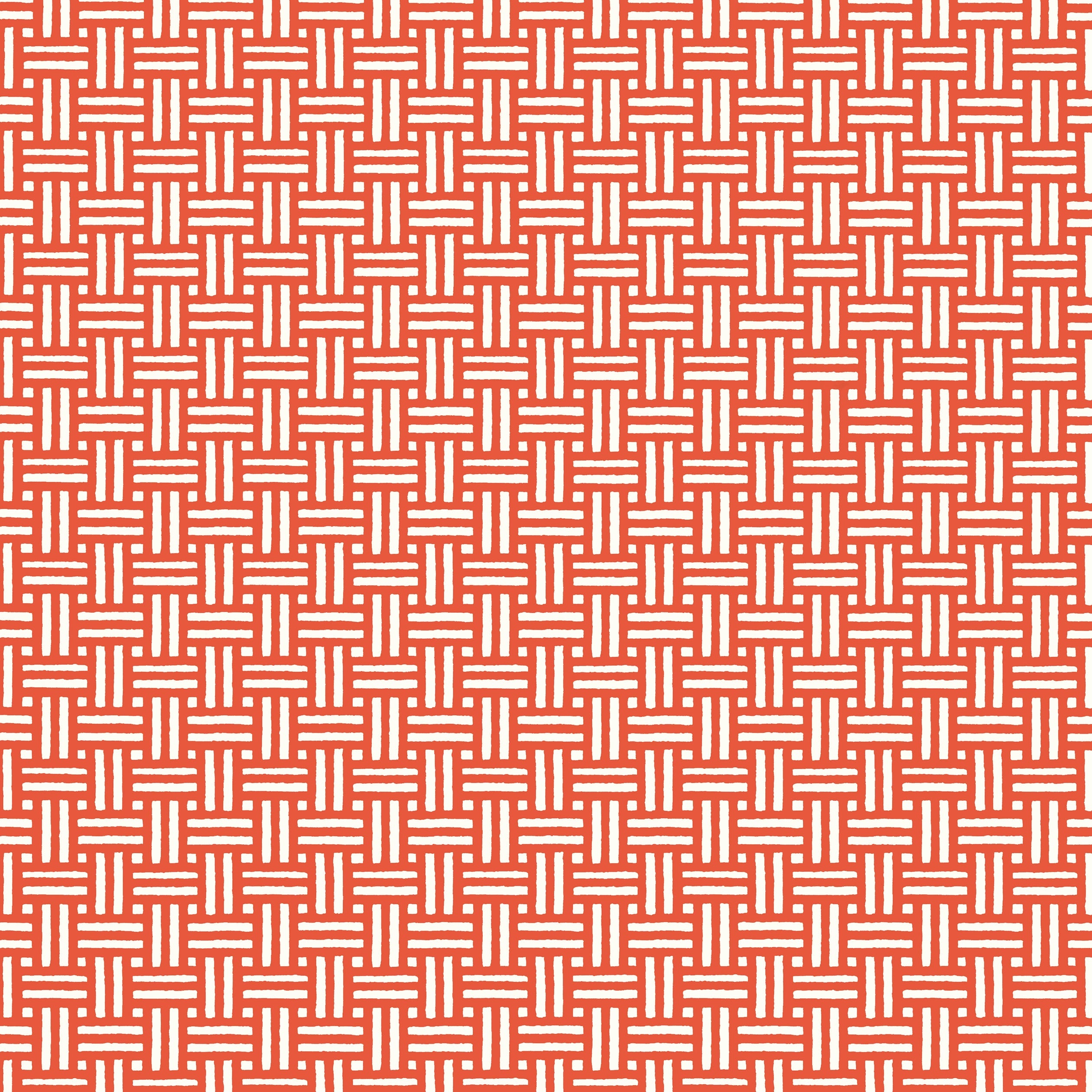 Piermont fabric in coral color - pattern number T10627 - by Thibaut in the Ceylon collection