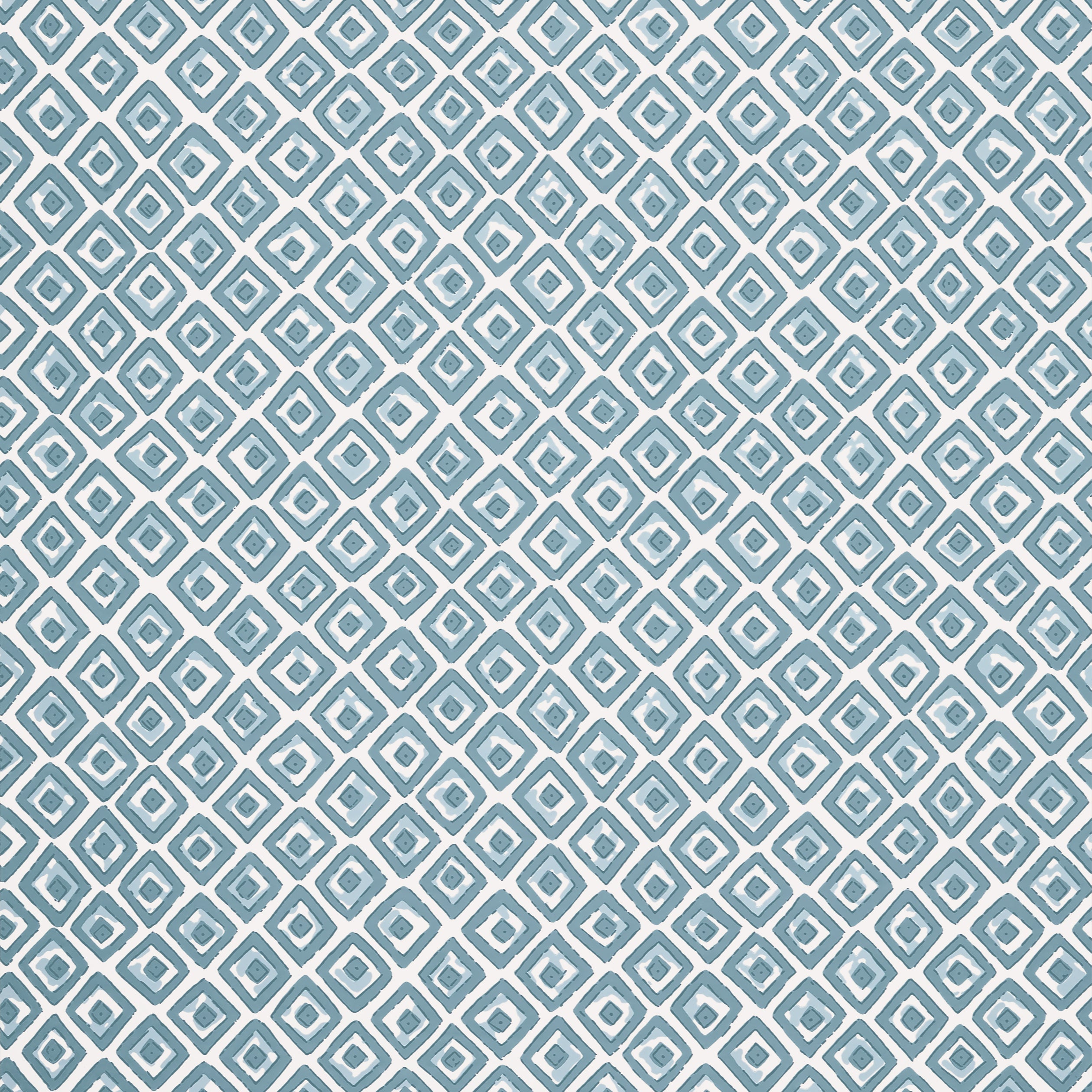 Indian Diamond wallpaper in spa blue color - pattern number T10662 - by Thibaut in the Ceylon collection