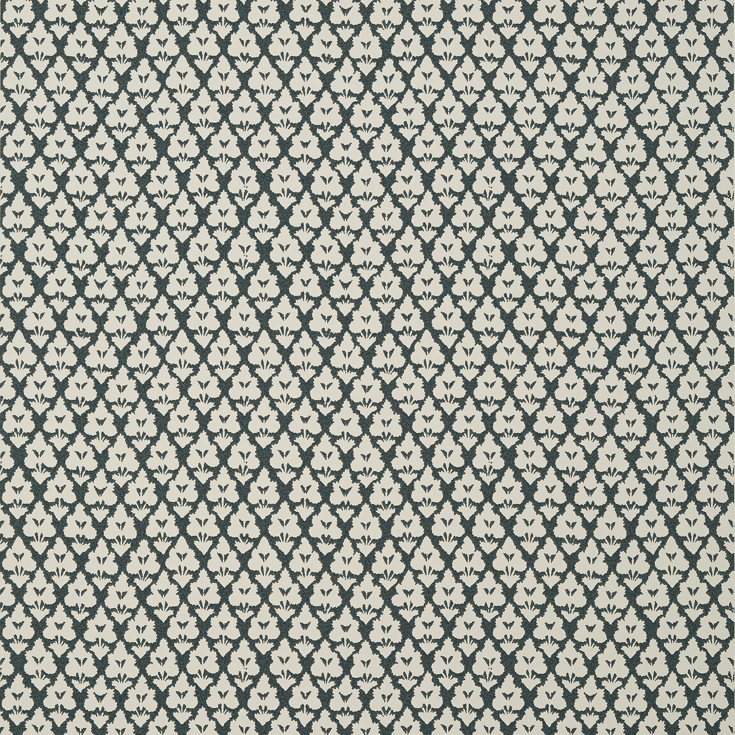 Arboreta fabric in charcoal color - pattern number T10835 - by Thibaut in the Heritage by Thibaut collection