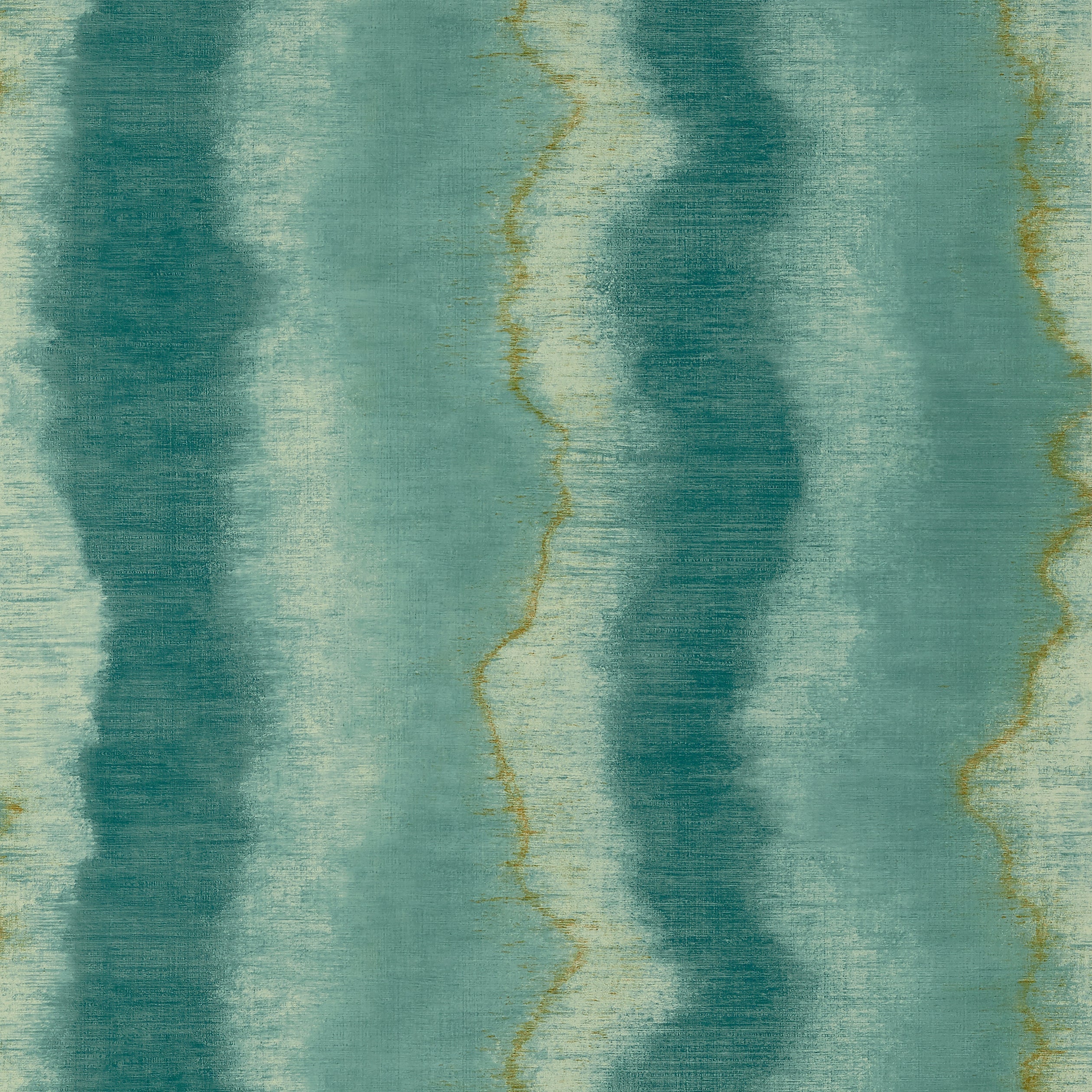 Geode wallpaper in teal color - pattern number T10967 - by Thibaut in the Texture Resource Volume 7 collection