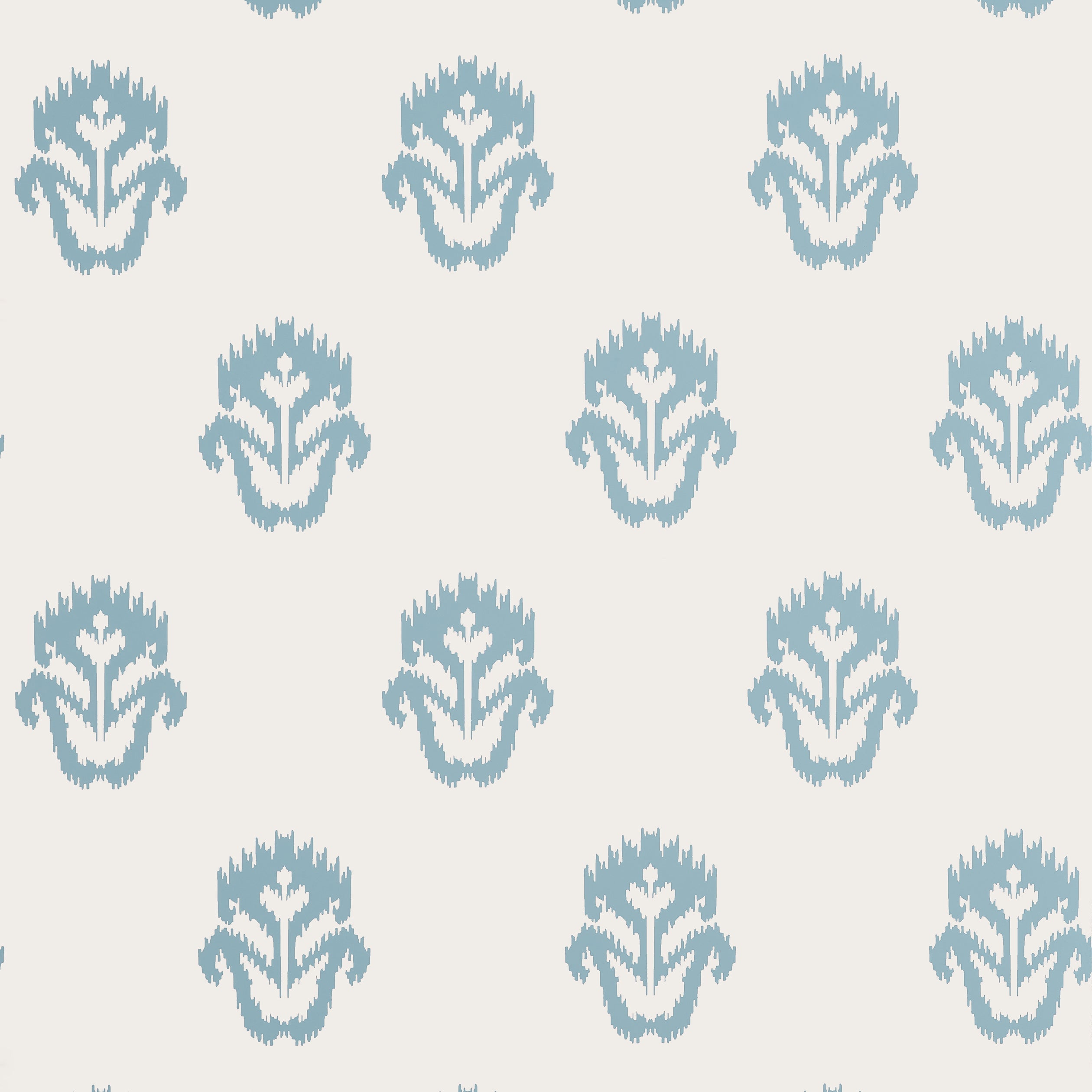 Indian Wells fabric in spa blue color - pattern number T12025 - by Thibaut in the Vista collection