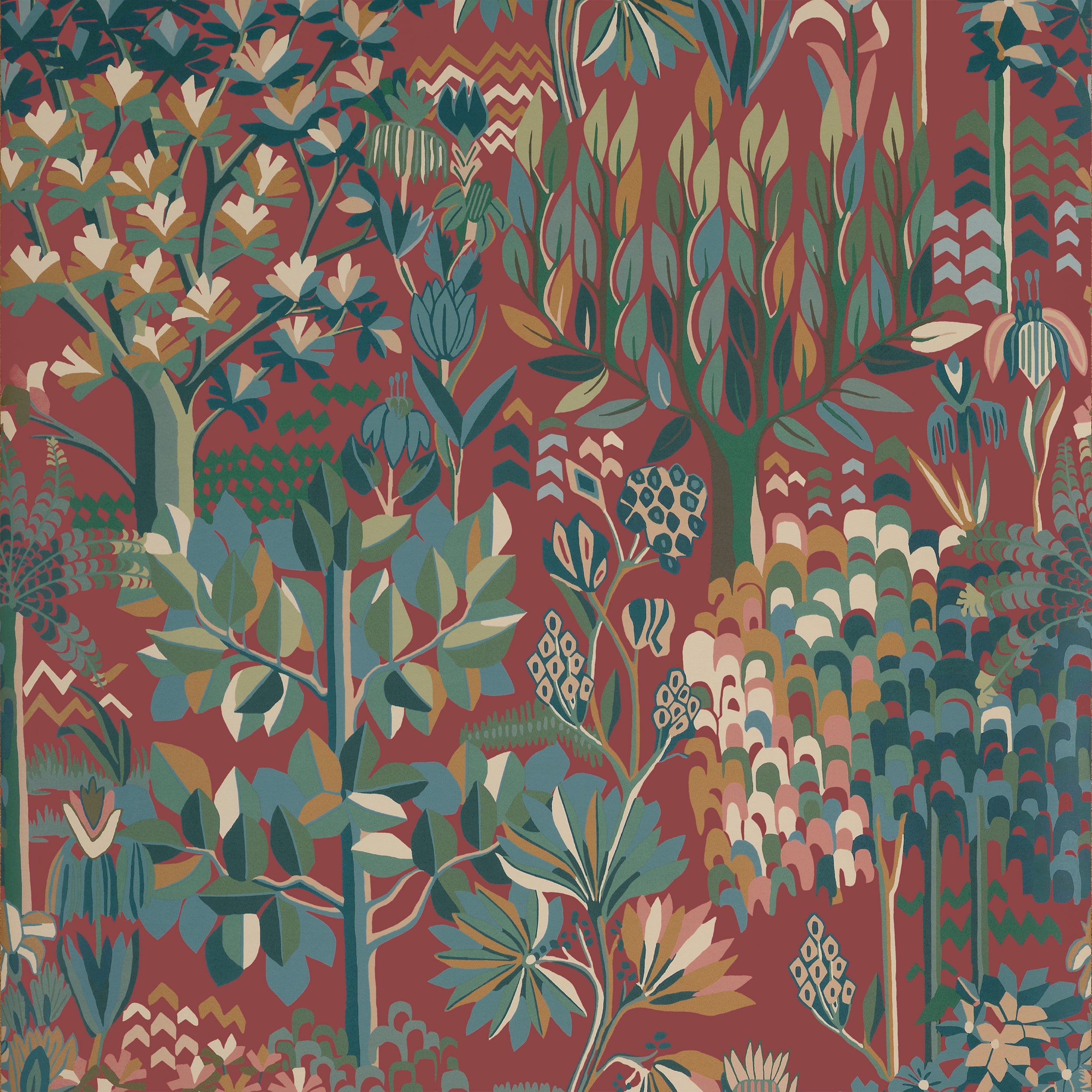 Alpine fabric in sunbaked color - pattern number T12044 - by Thibaut in the Vista collection