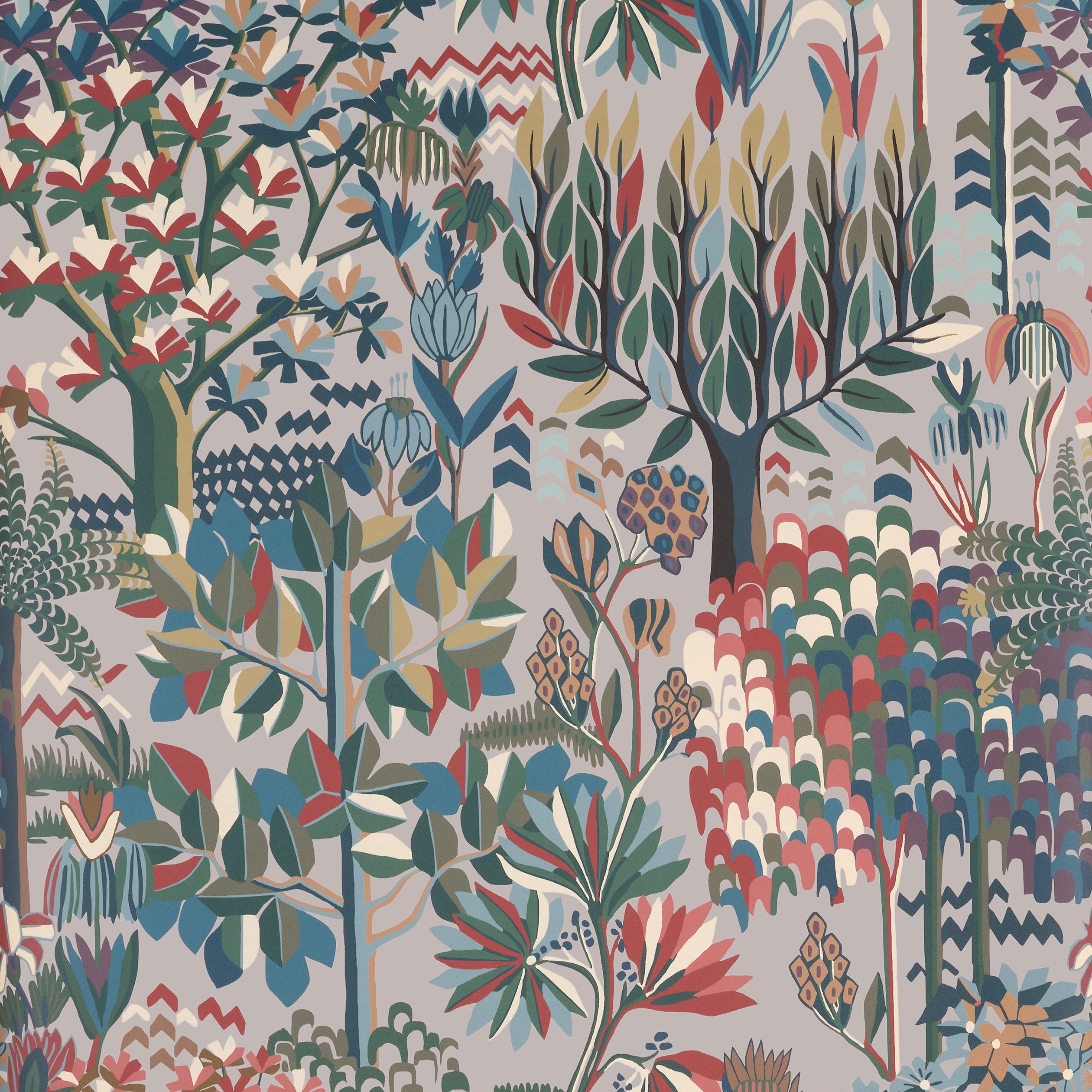 Alpine fabric in tapestry color - pattern number T12045 - by Thibaut in the Vista collection