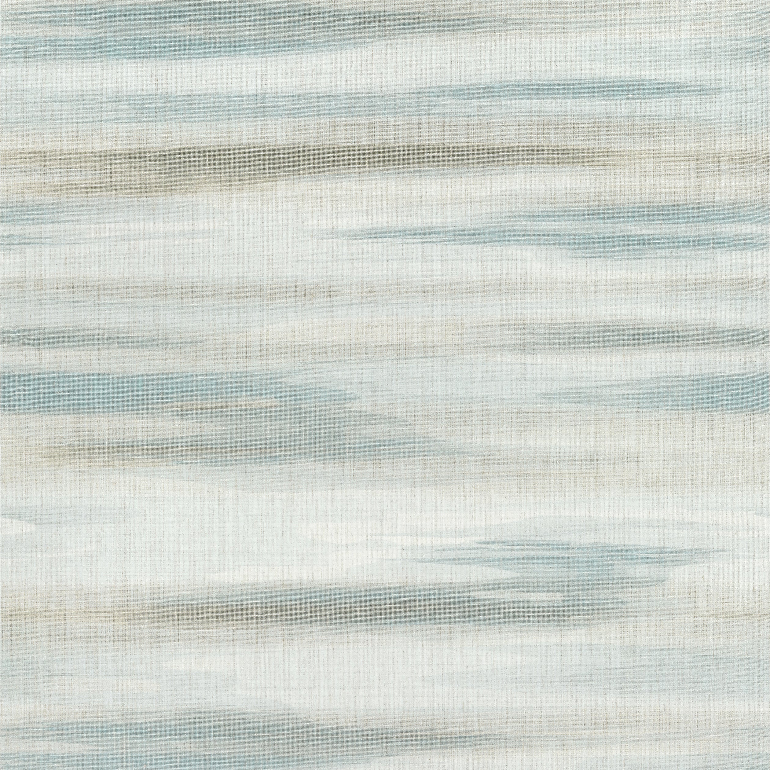 Equinox wallpaper in spa blue and beige color - pattern number T12823 - by Thibaut in the Modern Resource Volume 3 collection