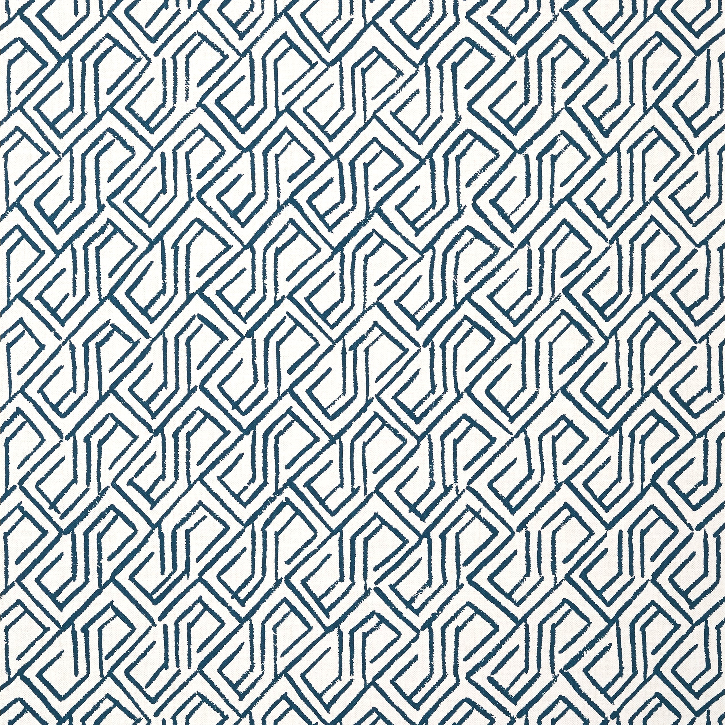 Tortona wallpaper in navy and white color - pattern number T12843 - by Thibaut in the Modern Resource Volume 3 collection