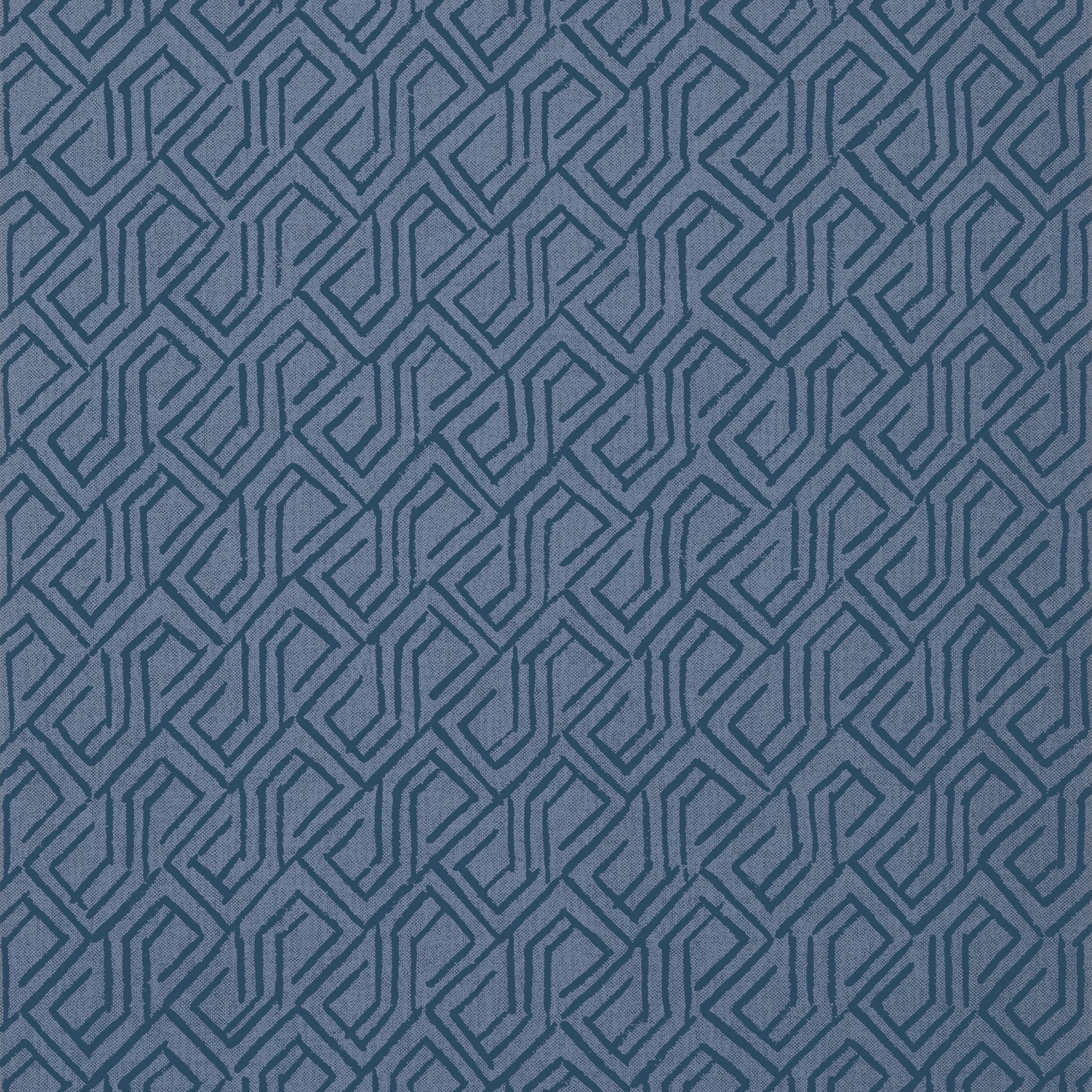 Tortona wallpaper in navy color - pattern number T12844 - by Thibaut in the Modern Resource Volume 3 collection