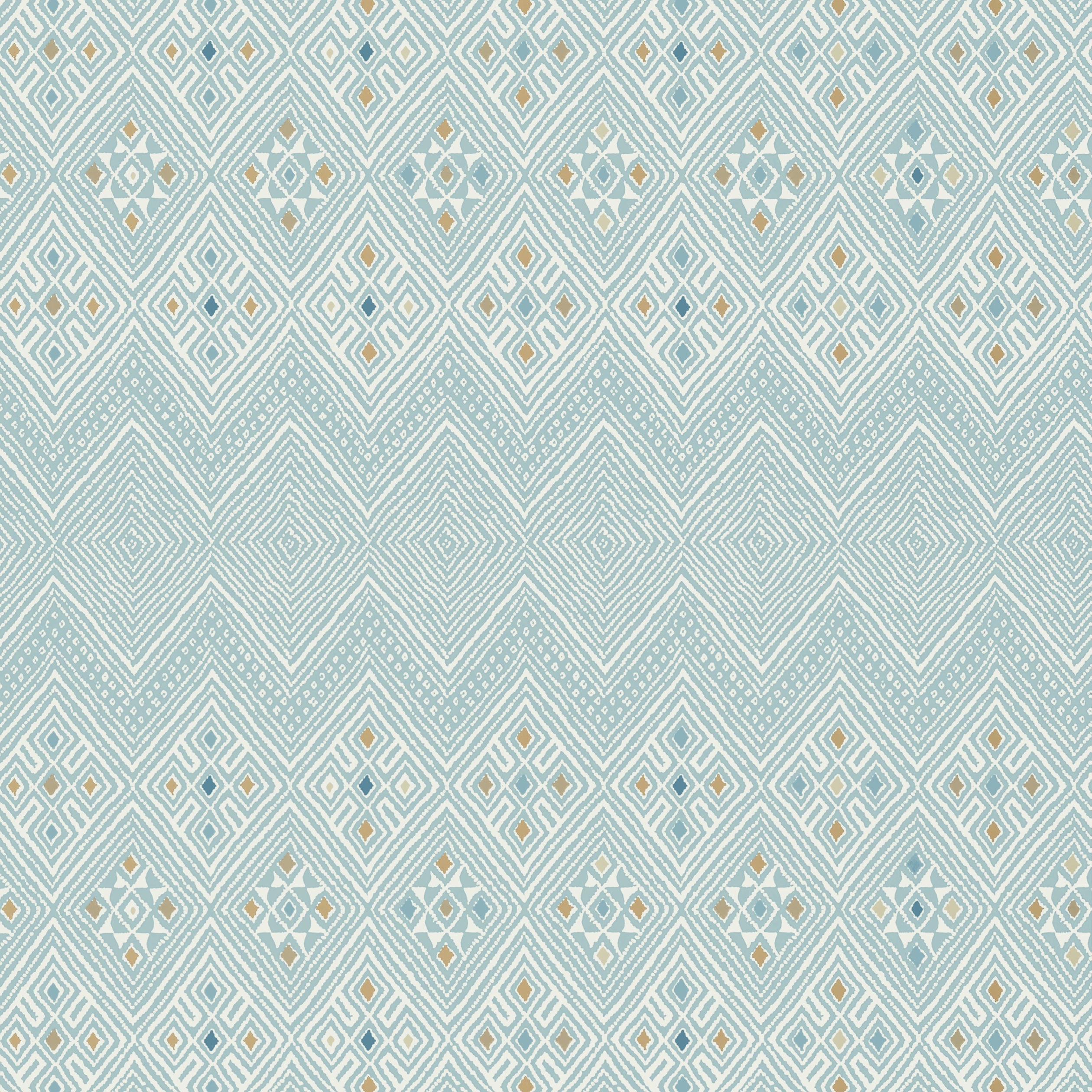 High Plains wallpaper in spa blue color - pattern number T13229 - by Thibaut in the Mesa collection