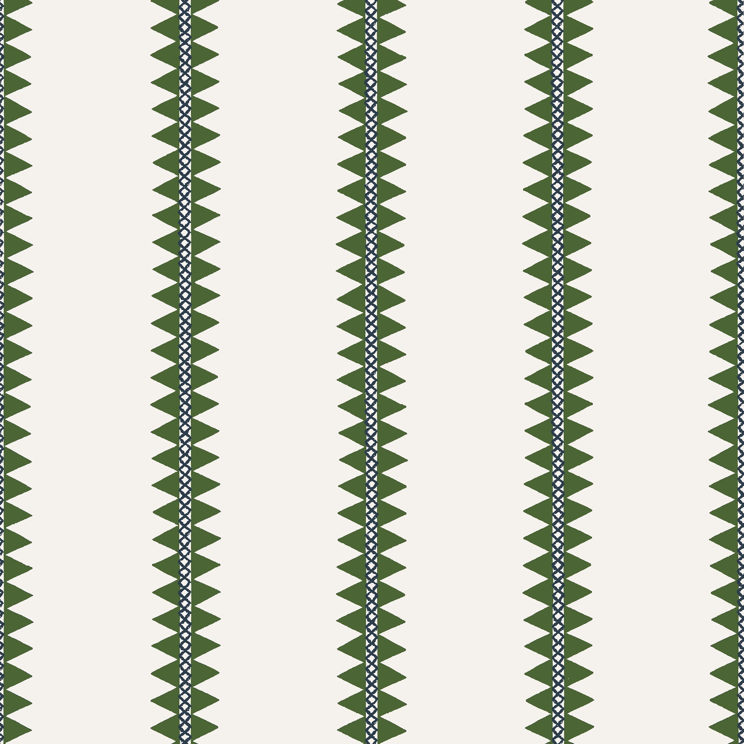 Reno Stripe wallpaper in green color - pattern number T13242 - by Thibaut in the Mesa collection