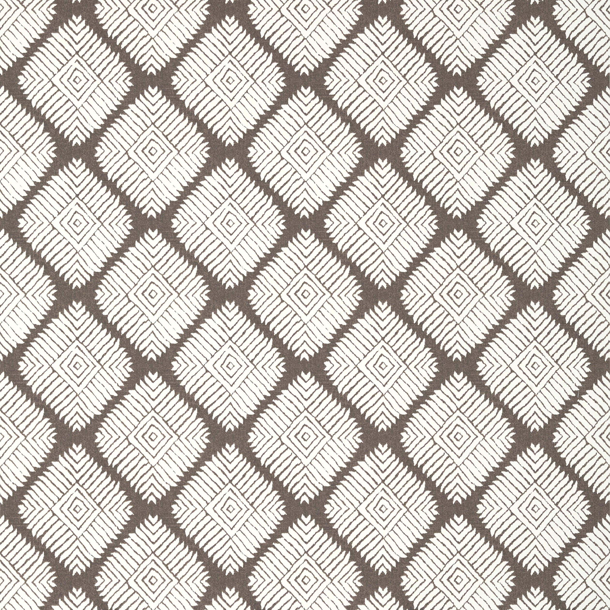 Austin Diamond wallpaper in brown color - pattern number T13252 - by Thibaut in the Mesa collection