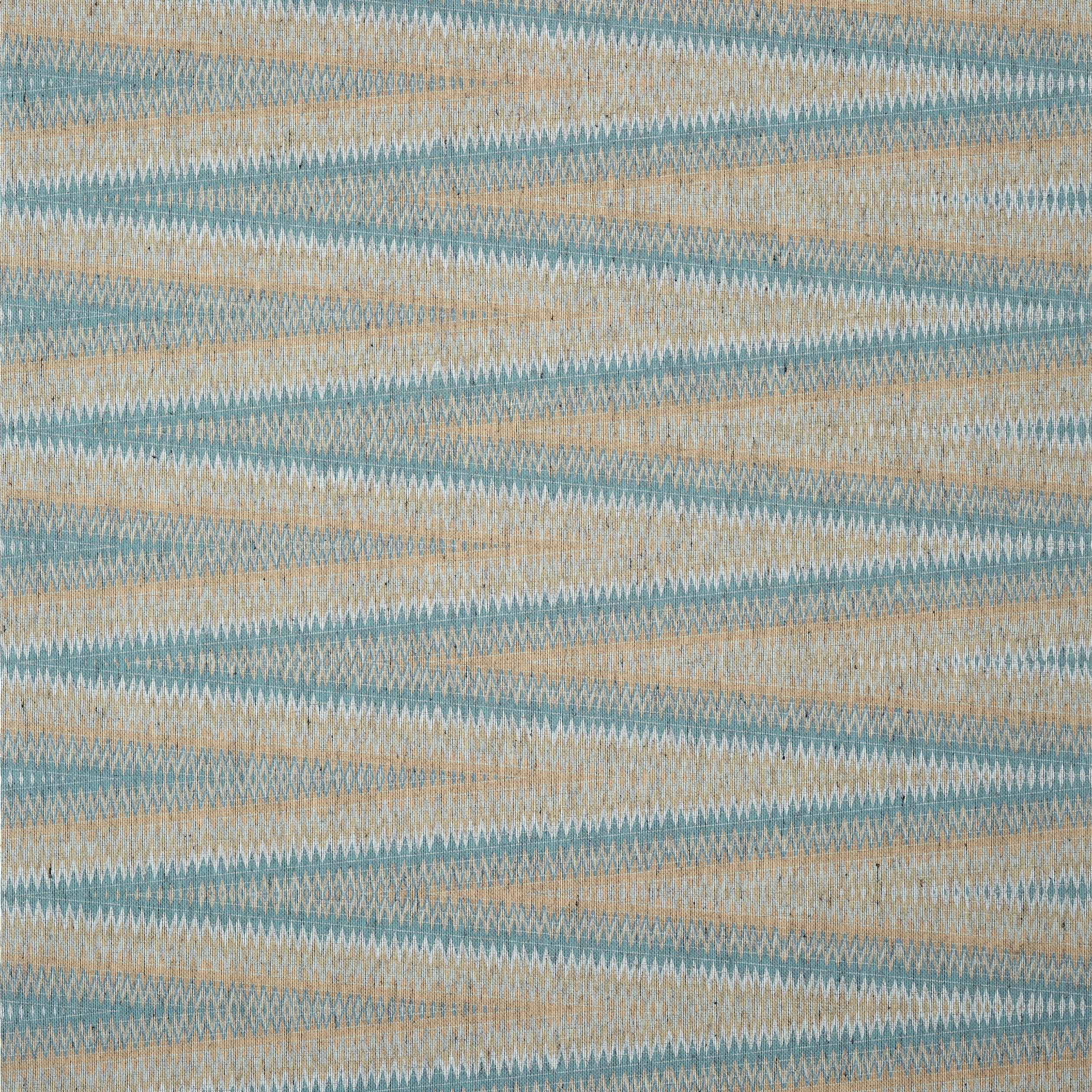 Moab Weave wallpaper in teal color - pattern number T13256 - by Thibaut in the Mesa collection