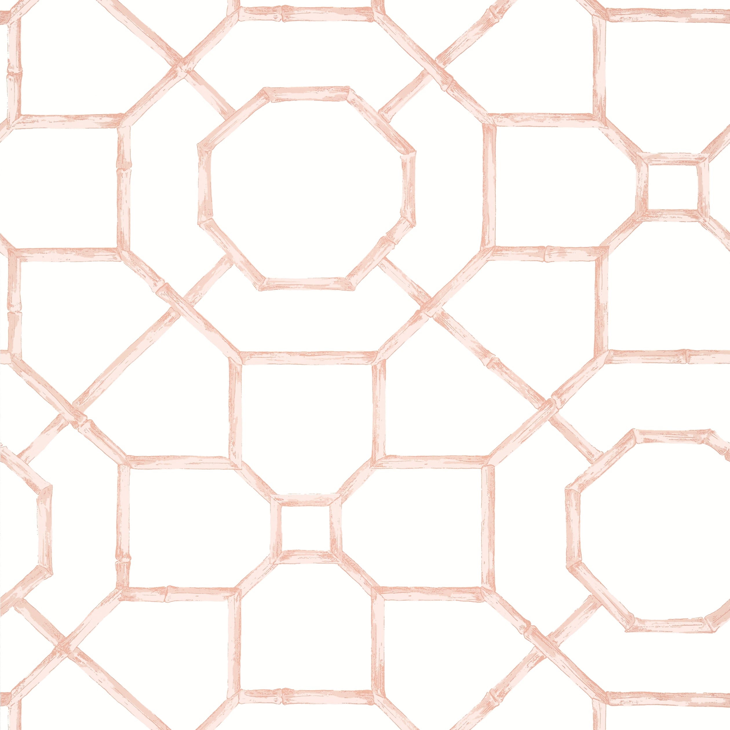 Arbor wallpaper in blush color - pattern number T13676 - by Thibaut in the Grand Palace collection