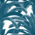 Queen Palm fabric in navy color - pattern number T13910 - by Thibaut in the Palm Grove collection