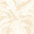 Banana Tree fabric in beige color - pattern number T13920 - by Thibaut in the Palm Grove collection