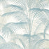 Delray fabric in spa blue color - pattern number T13940 - by Thibaut in the Palm Grove collection