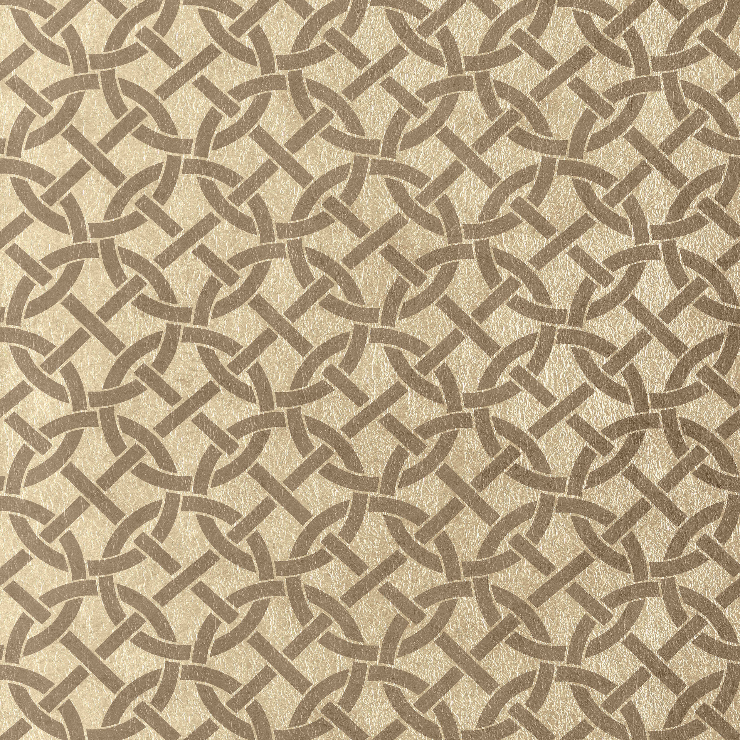 Bal Harbour wallpaper in metallic bronze color - pattern number T14102 - by Thibaut in the Texture Resource Volume 4 collection