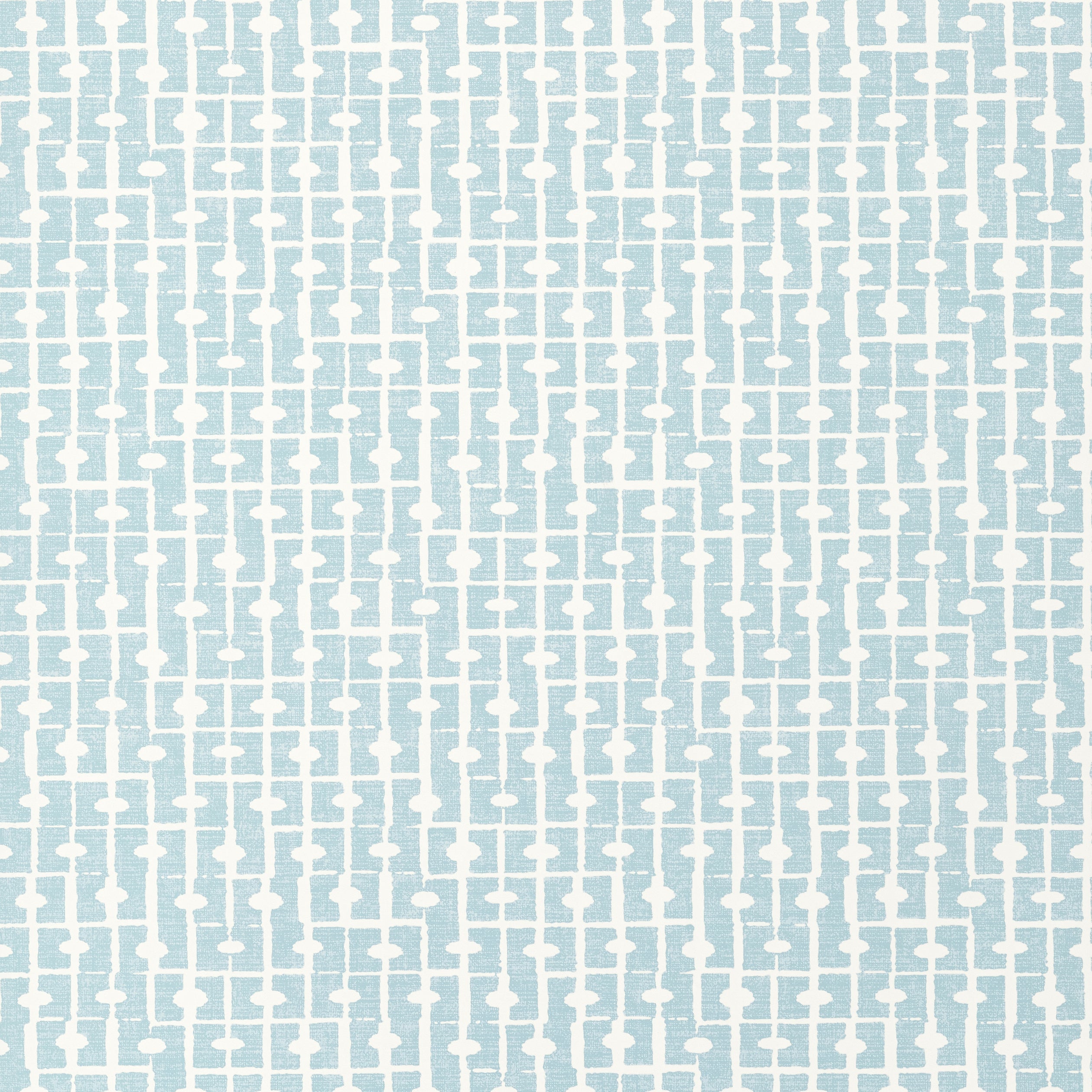 Haven fabric in spa blue color - pattern number T14313 - by Thibaut in the Canopy collection