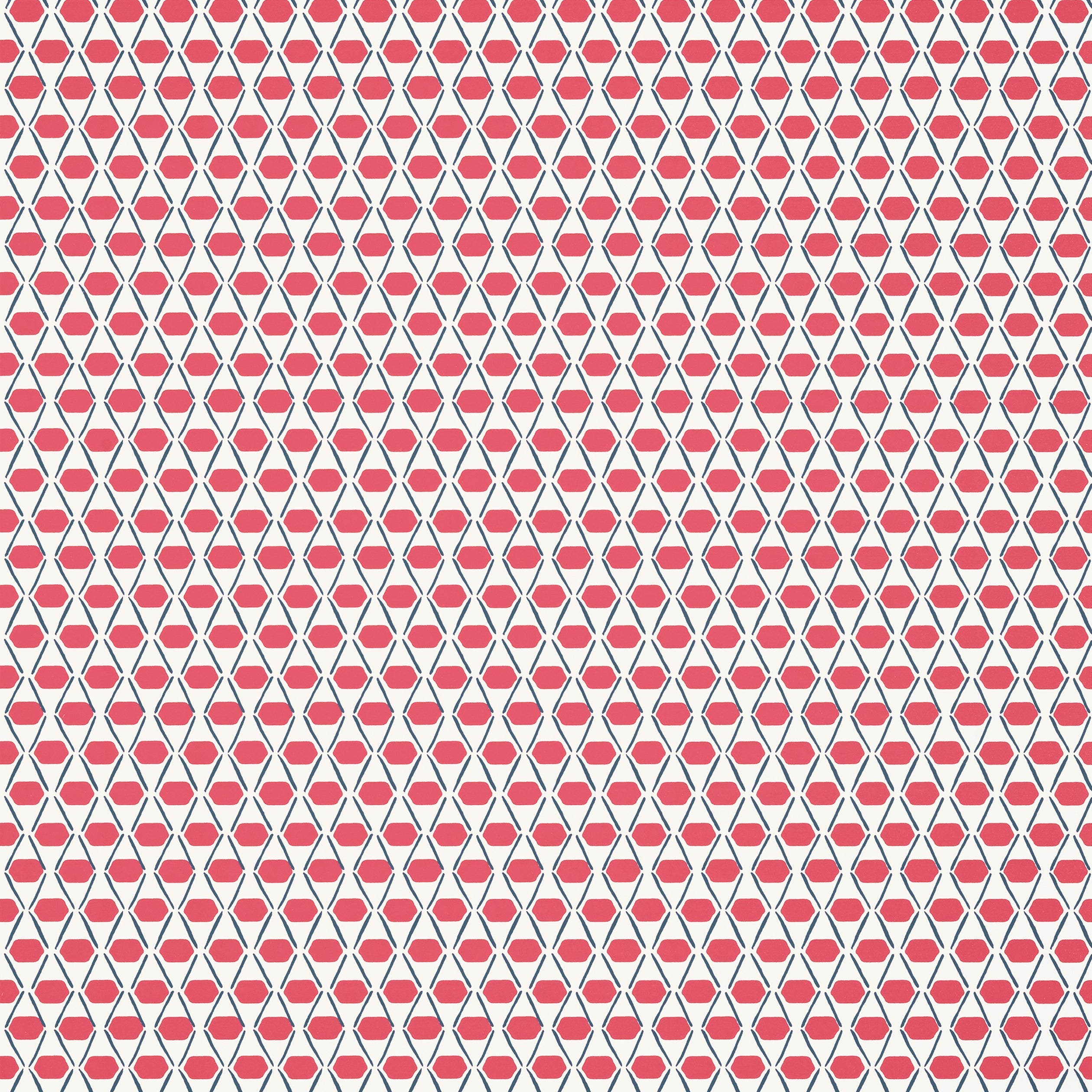 Denver fabric in pink and blue color - pattern number T14325 - by Thibaut in the Canopy collection