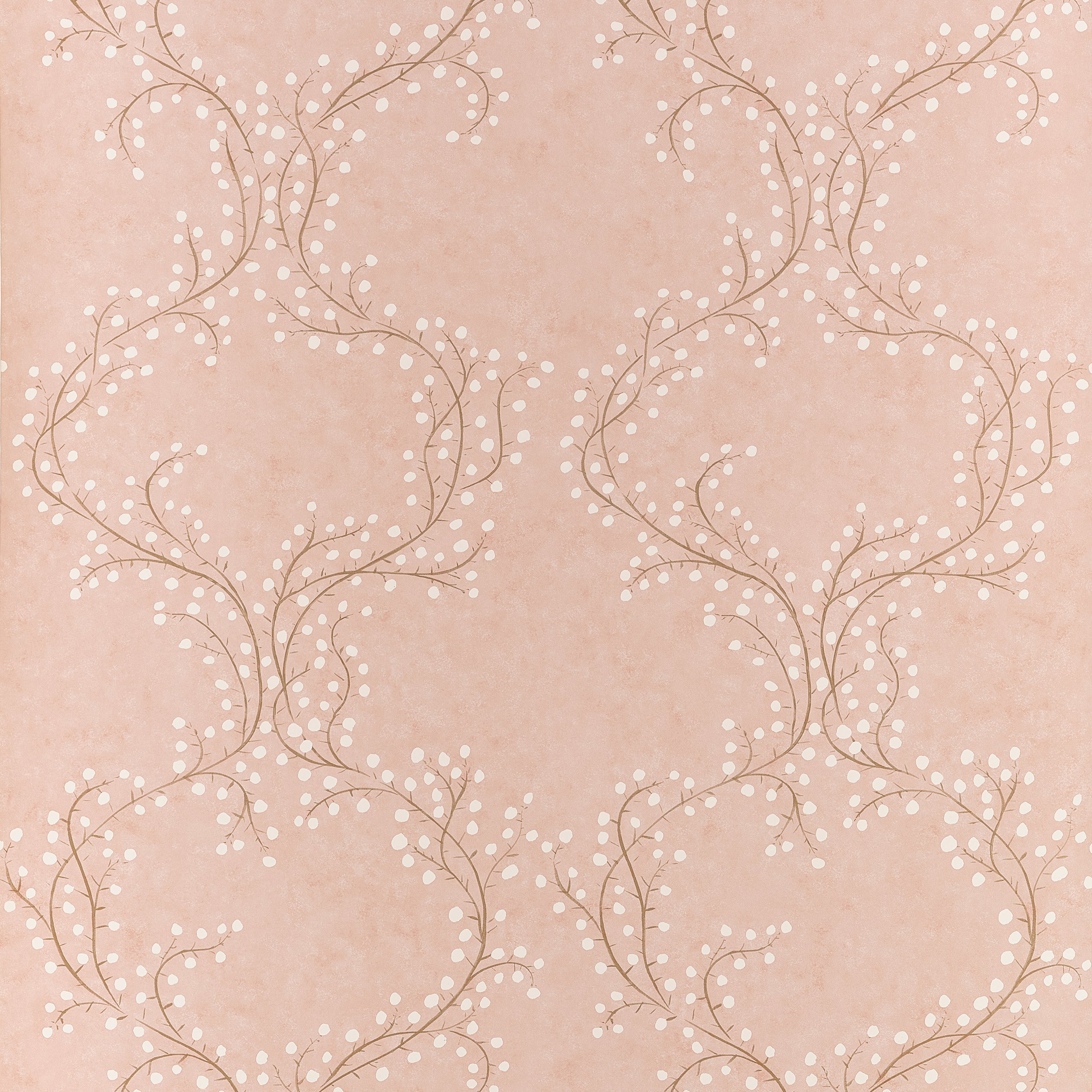 Markle Trail Wallpaper in Soft Peach color - pattern number T14643 - by Thibaut in the Fairhaven collection