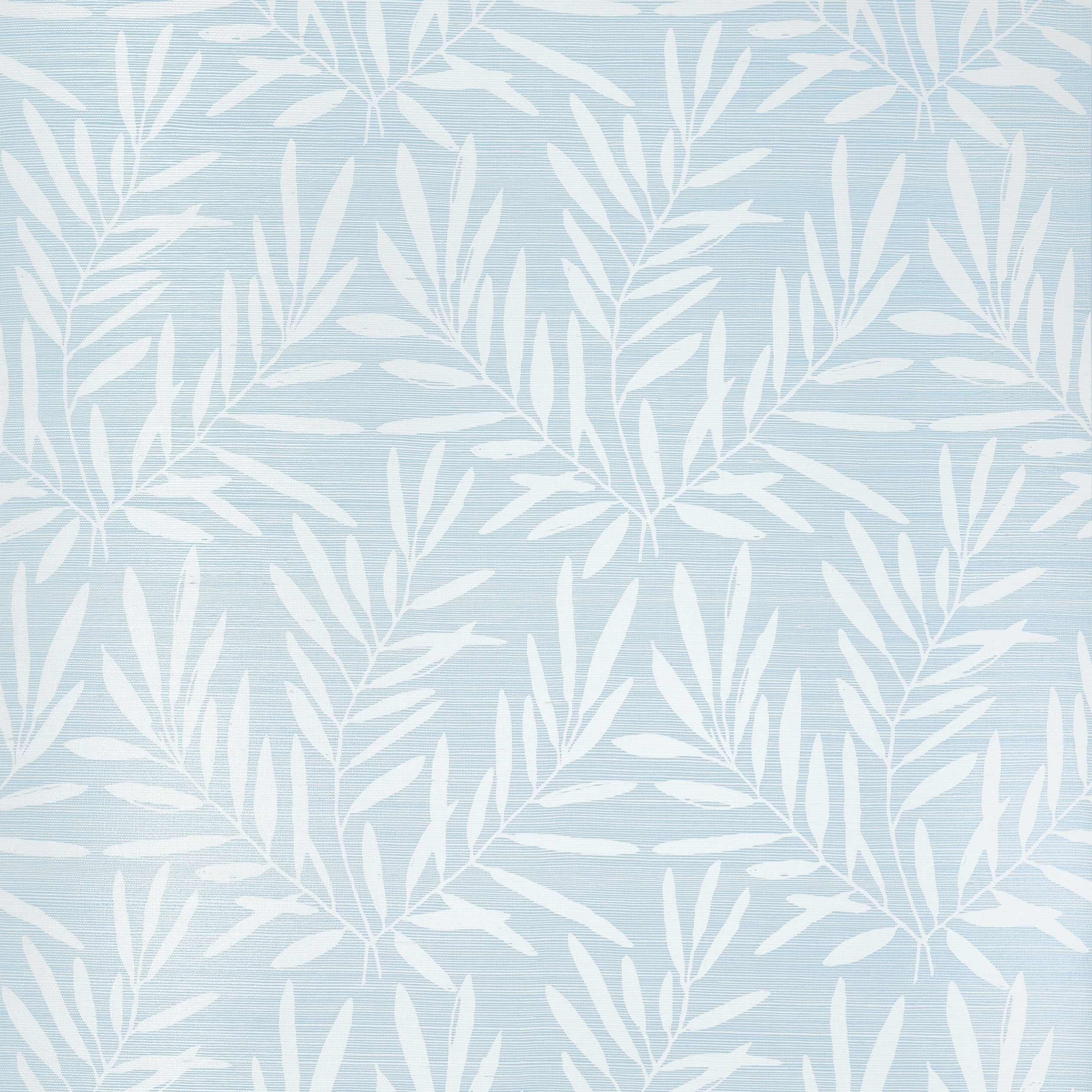 Summer Leaves fabric in light blue color - pattern number T15804 - by Thibaut in the Islander collection