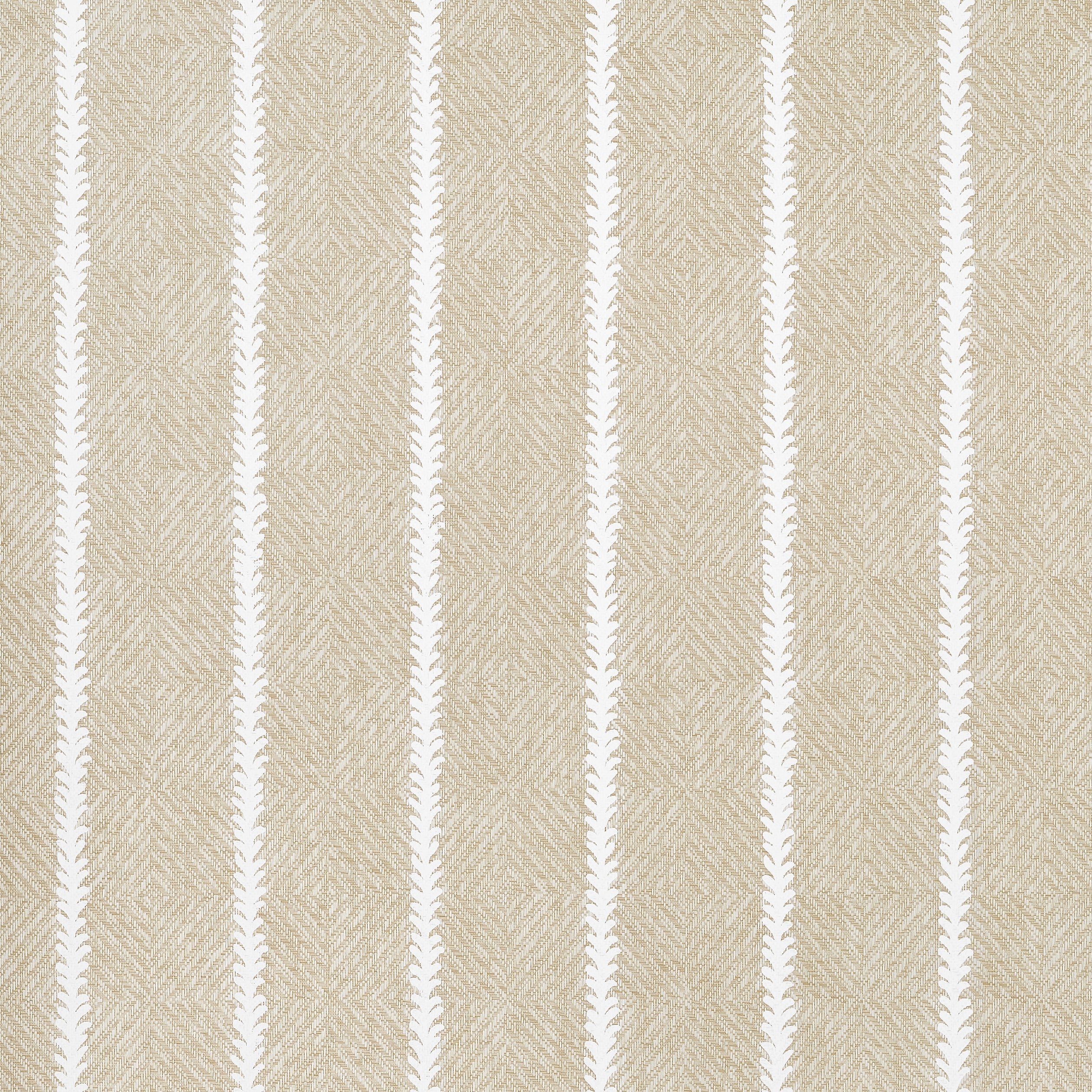 Barrier Weave fabric in beige color - pattern number T15808 - by Thibaut in the Islander collection