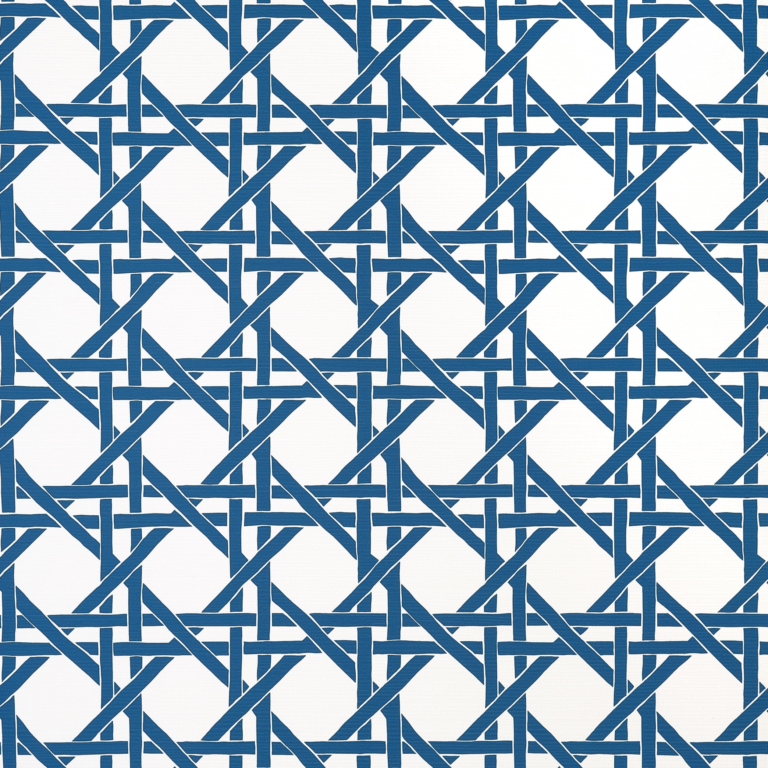 Canary Trellis fabric in navy color - pattern number T15821 - by Thibaut in the Islander collection