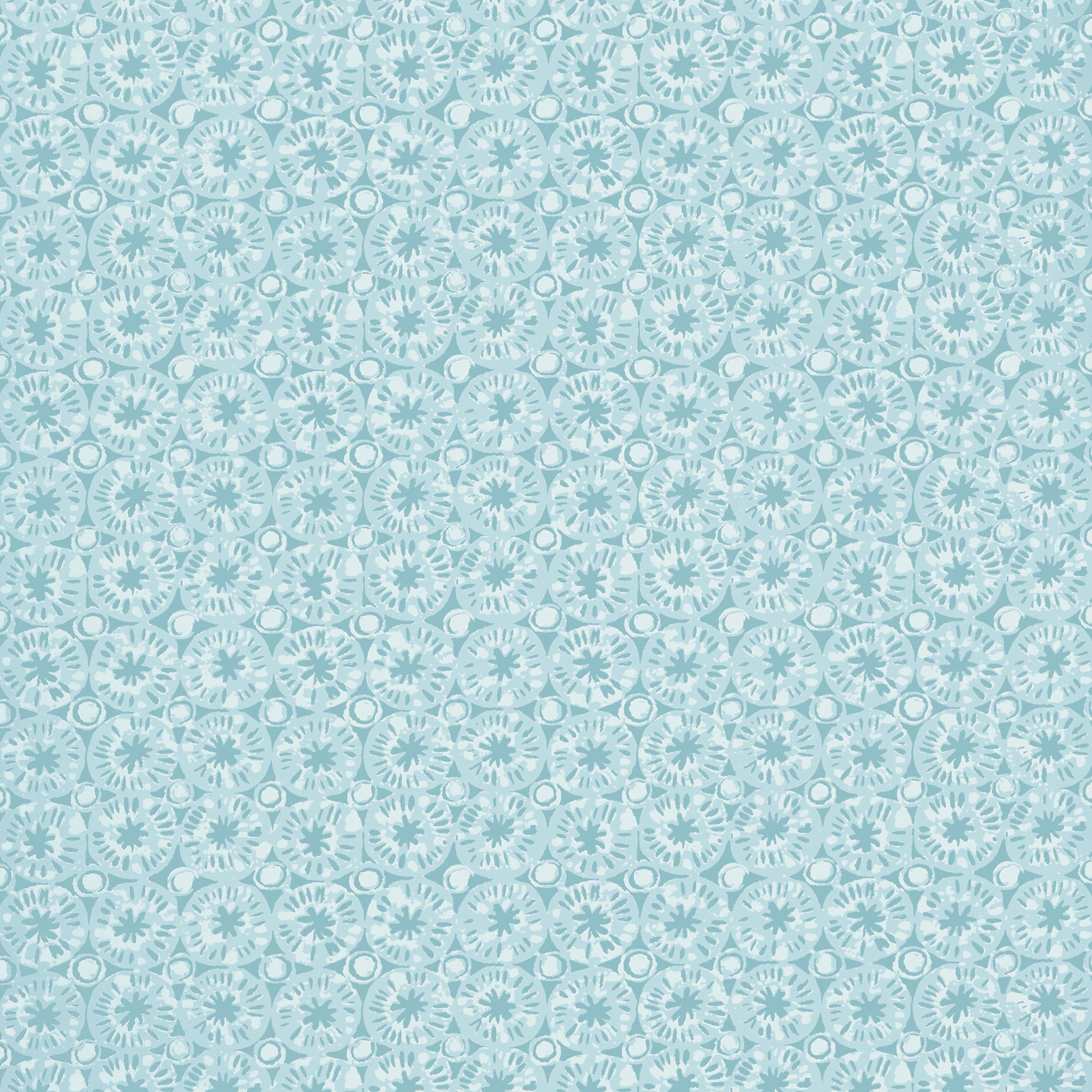 Sand Dollar fabric in seaglass color - pattern number T15858 - by Thibaut in the Islander collection