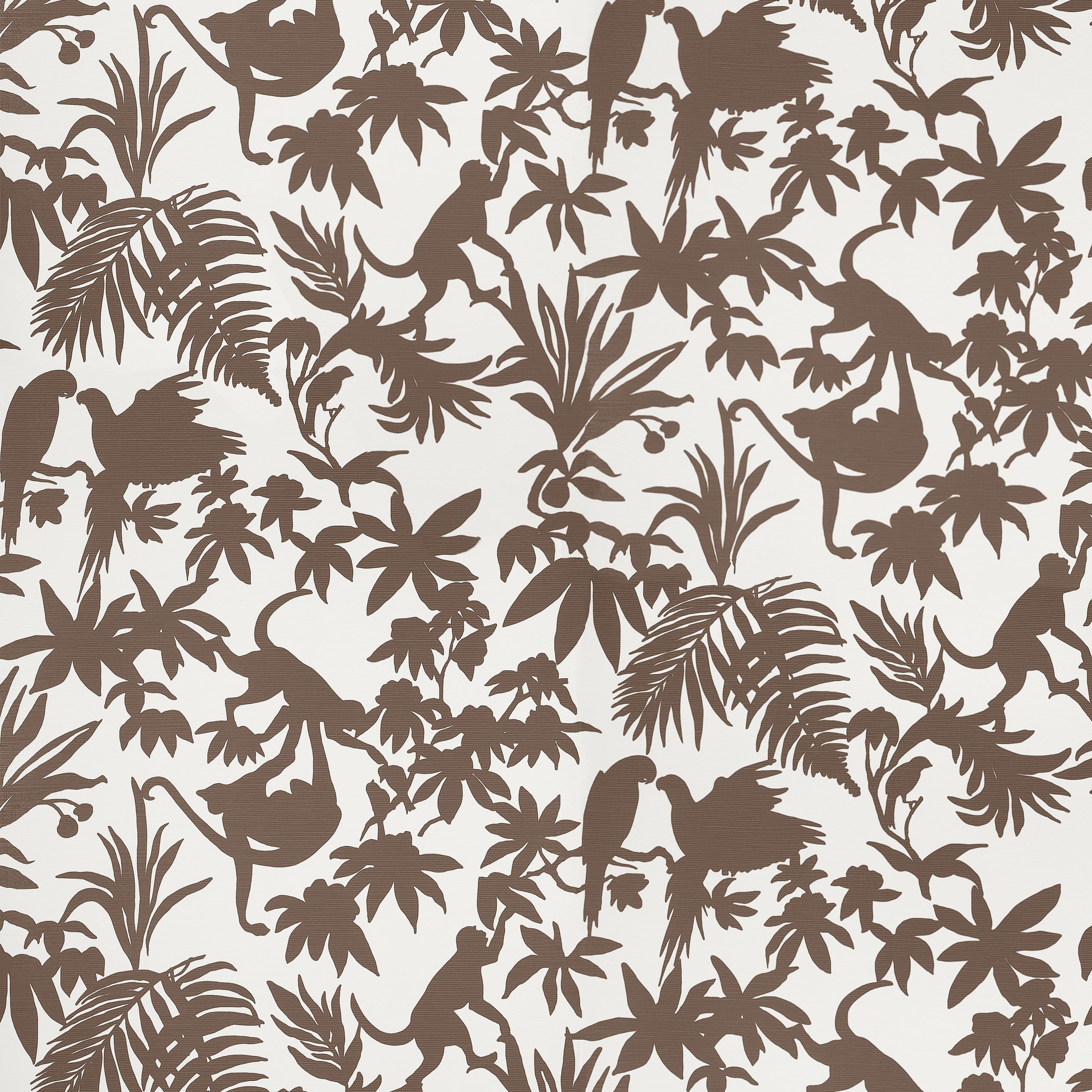 St Kitts wallpaper in brown color - pattern number T15860 - by Thibaut in the Islander collection