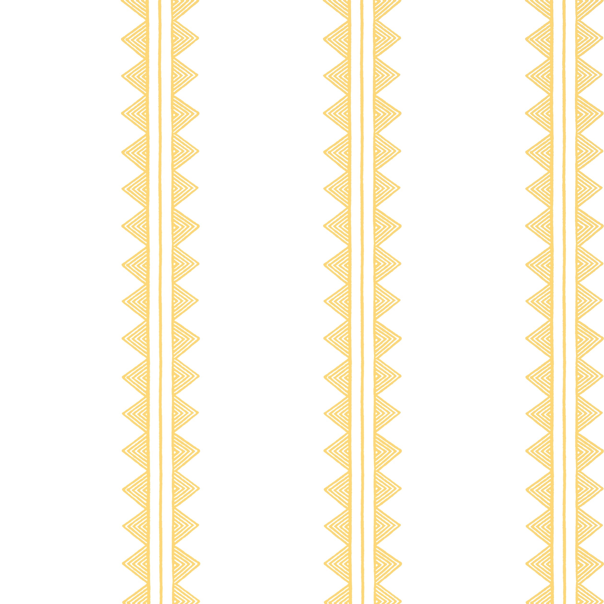 Agave Stripe fabric in yellow color - pattern number T16230 - by Thibaut in the Kismet by Thibaut collection