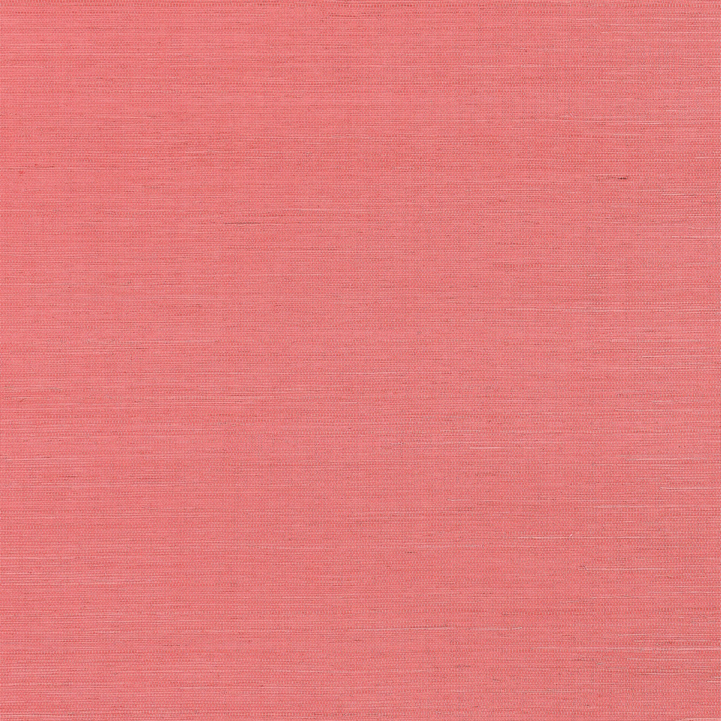 Shang Extra Fine Sisal fabric in coral color - pattern number T19627 - by Thibaut in the Grasscloth Resource Volume 6 collection
