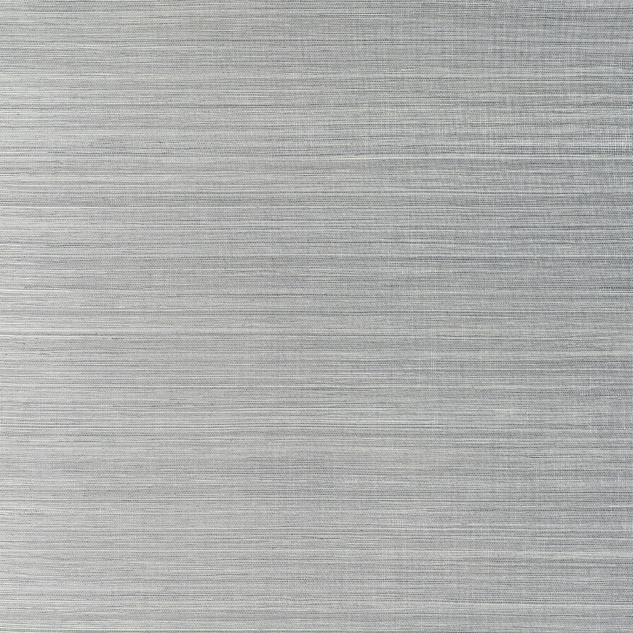 Windward Sisal wallpaper in platinum color - pattern number T19675 - by Thibaut in the Grasscloth Resource Volume 6 collection