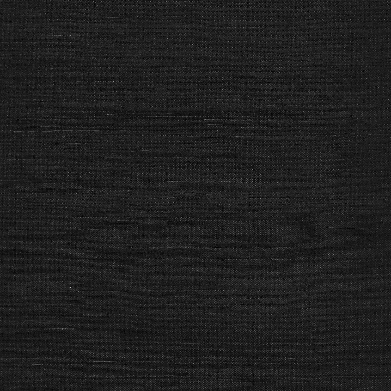 Shang Extra Fine Sisal fabric in pitch black color - pattern number T19707 - by Thibaut in the Grasscloth Resource Volume 6 collection