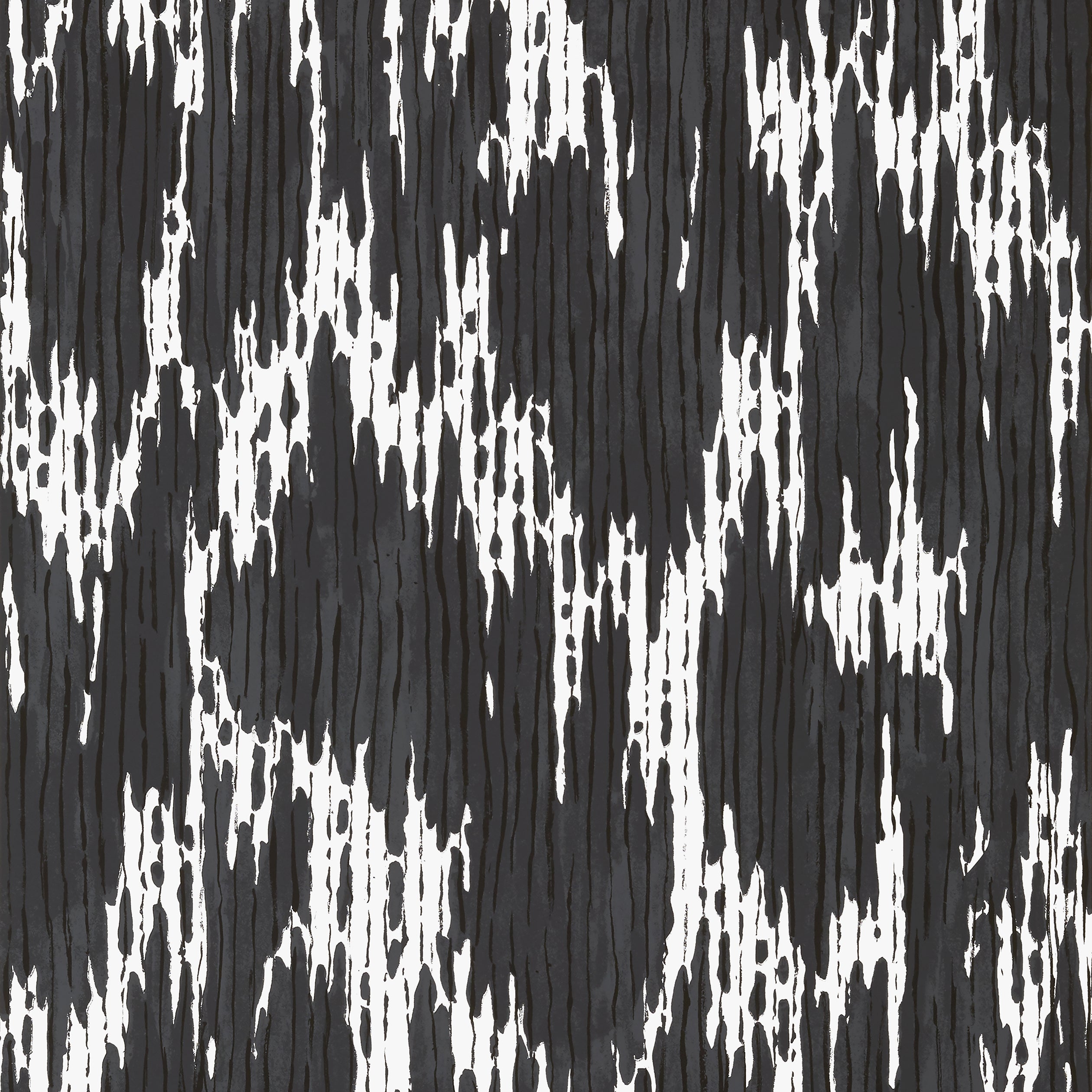 Maverick fabric in black color - pattern number T20813 - by Thibaut in the Eden collection