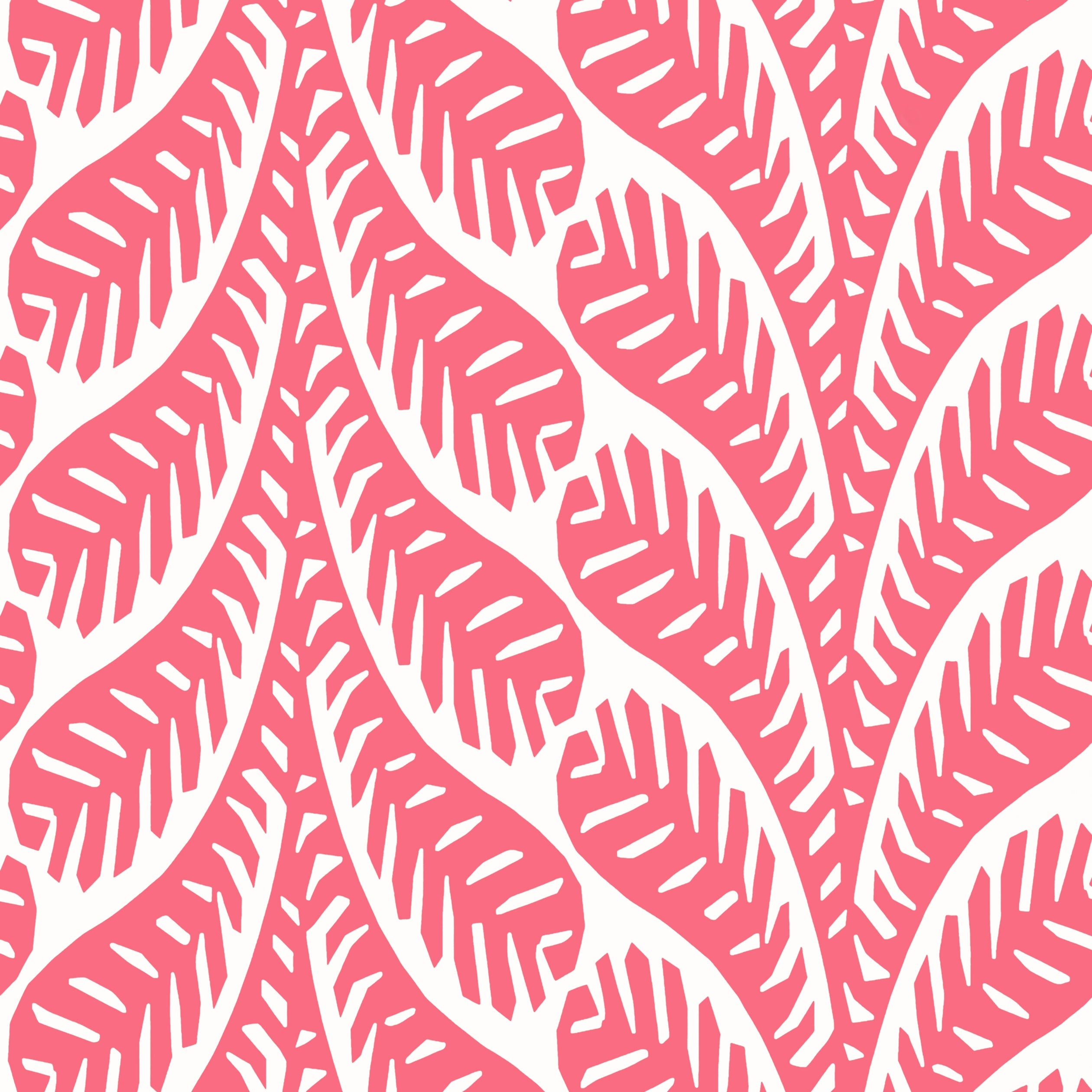 Ginger fabric in pink color - pattern number T20831 - by Thibaut in the Eden collection