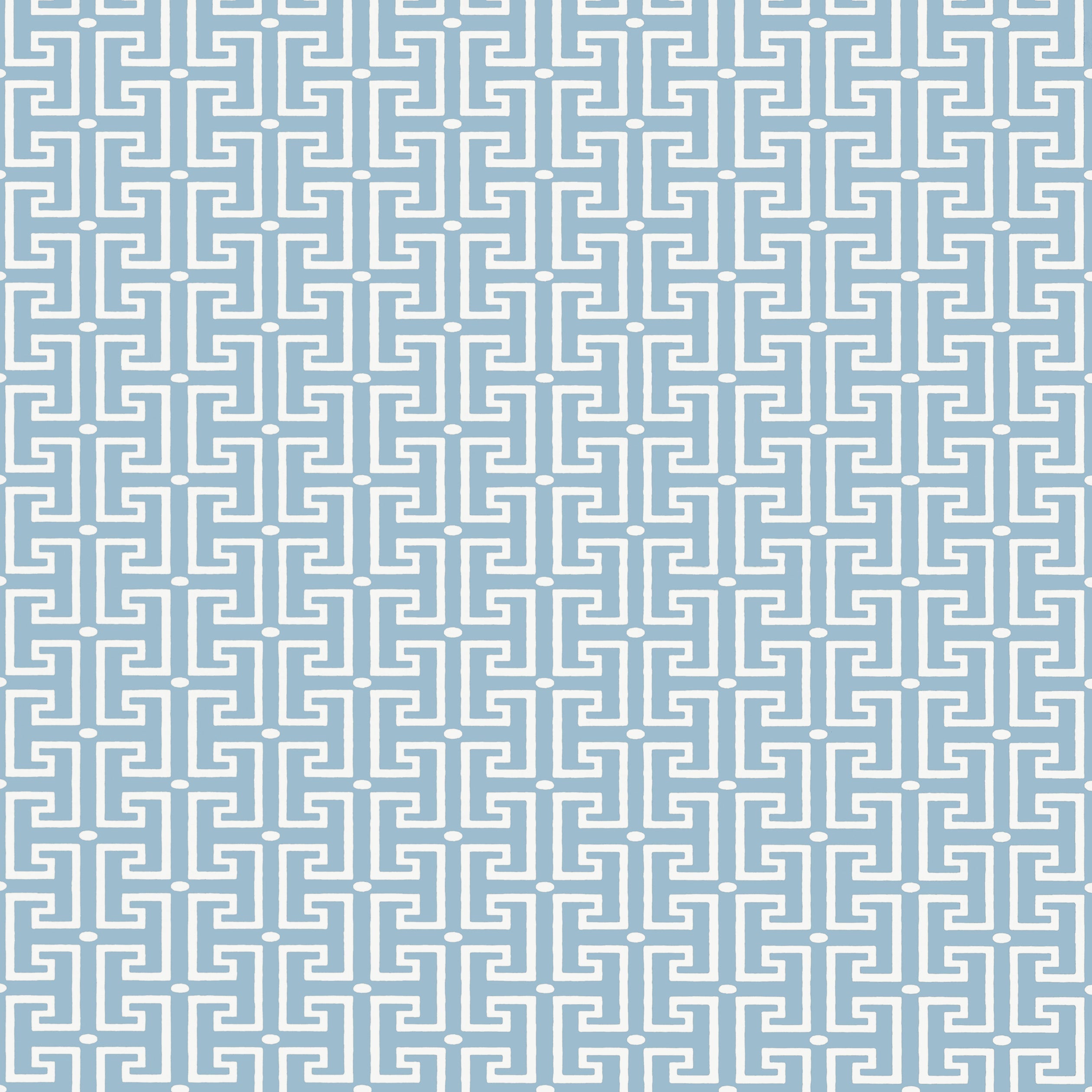 T Square fabric in light blue color - pattern number T20857 - by Thibaut in the Eden collection