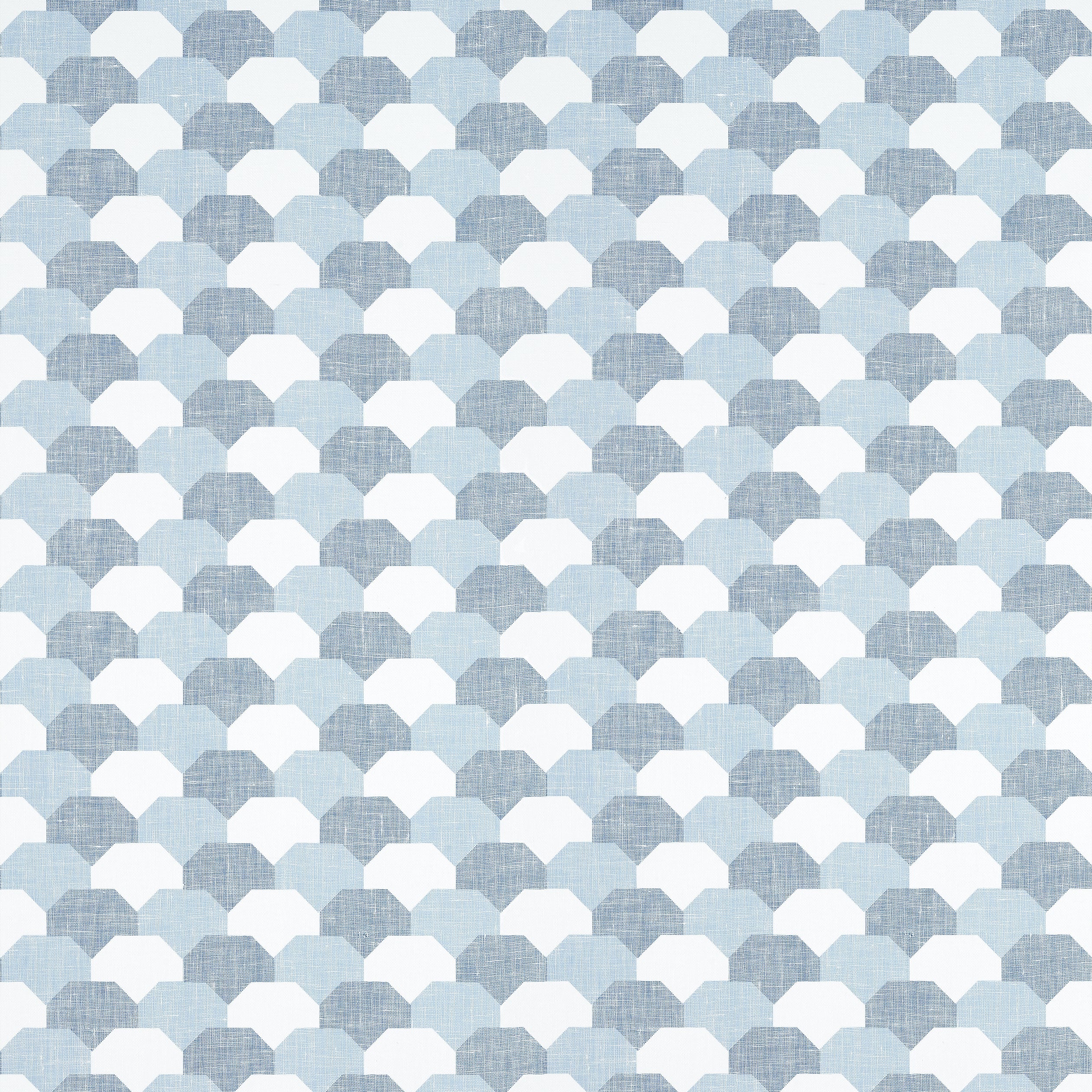 Hidden Hills fabric in navy and white color - pattern number T27010 - by Thibaut in the Natural Resource Volume 3 collection