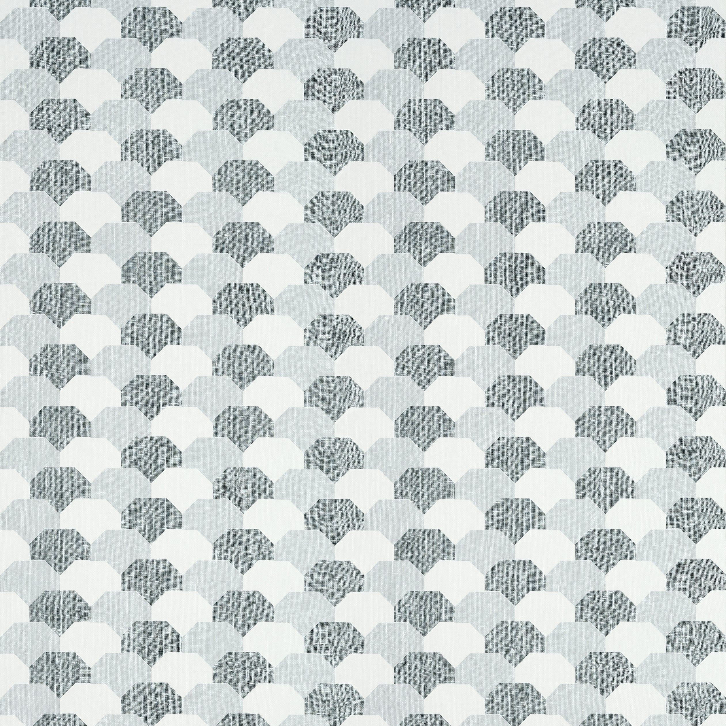 Hidden Hills fabric in black and white color - pattern number T27011 - by Thibaut in the Natural Resource Volume 3 collection