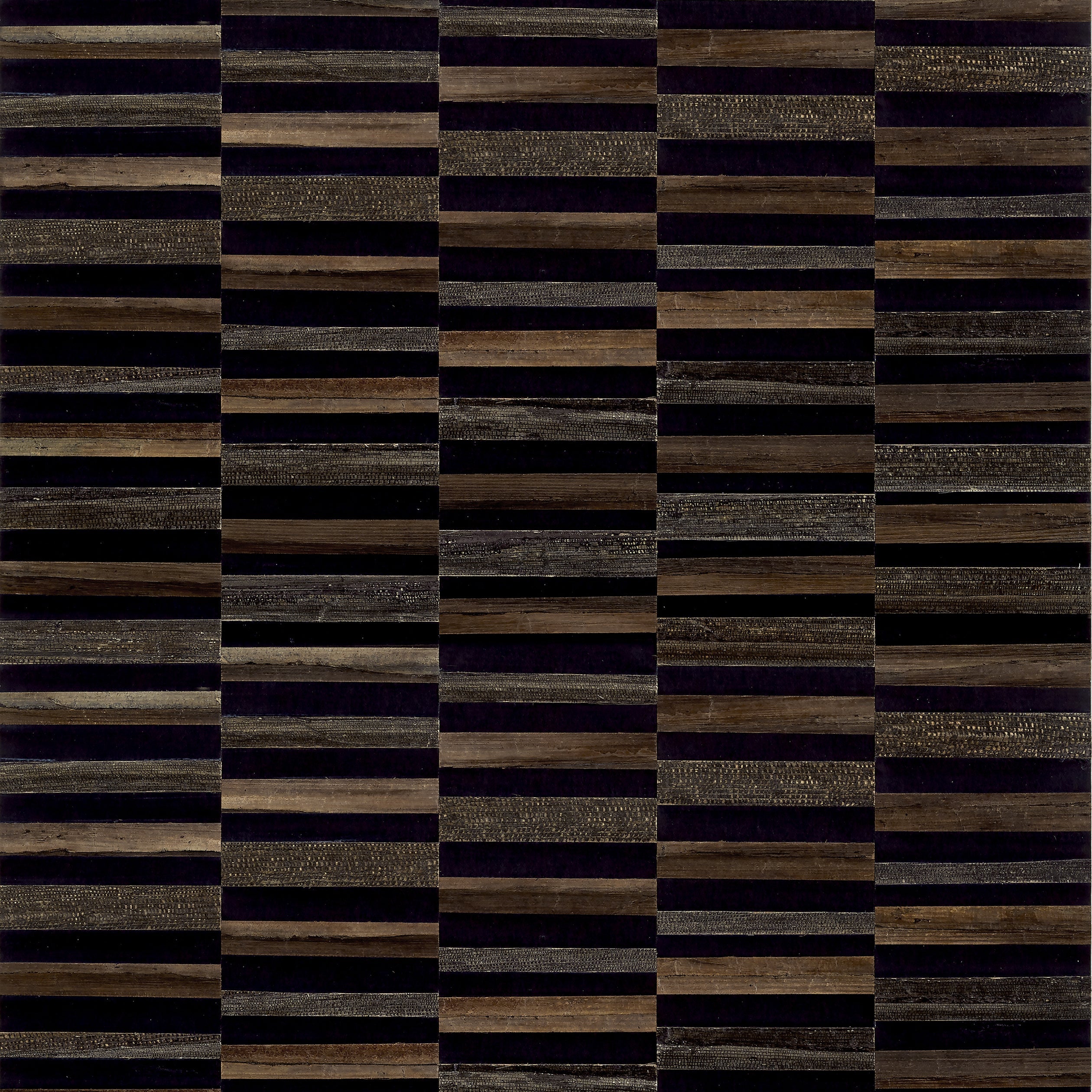 Encinitas wallpaper in black color - pattern number T27036 - by Thibaut in the Natural Resource Volume 3 collection
