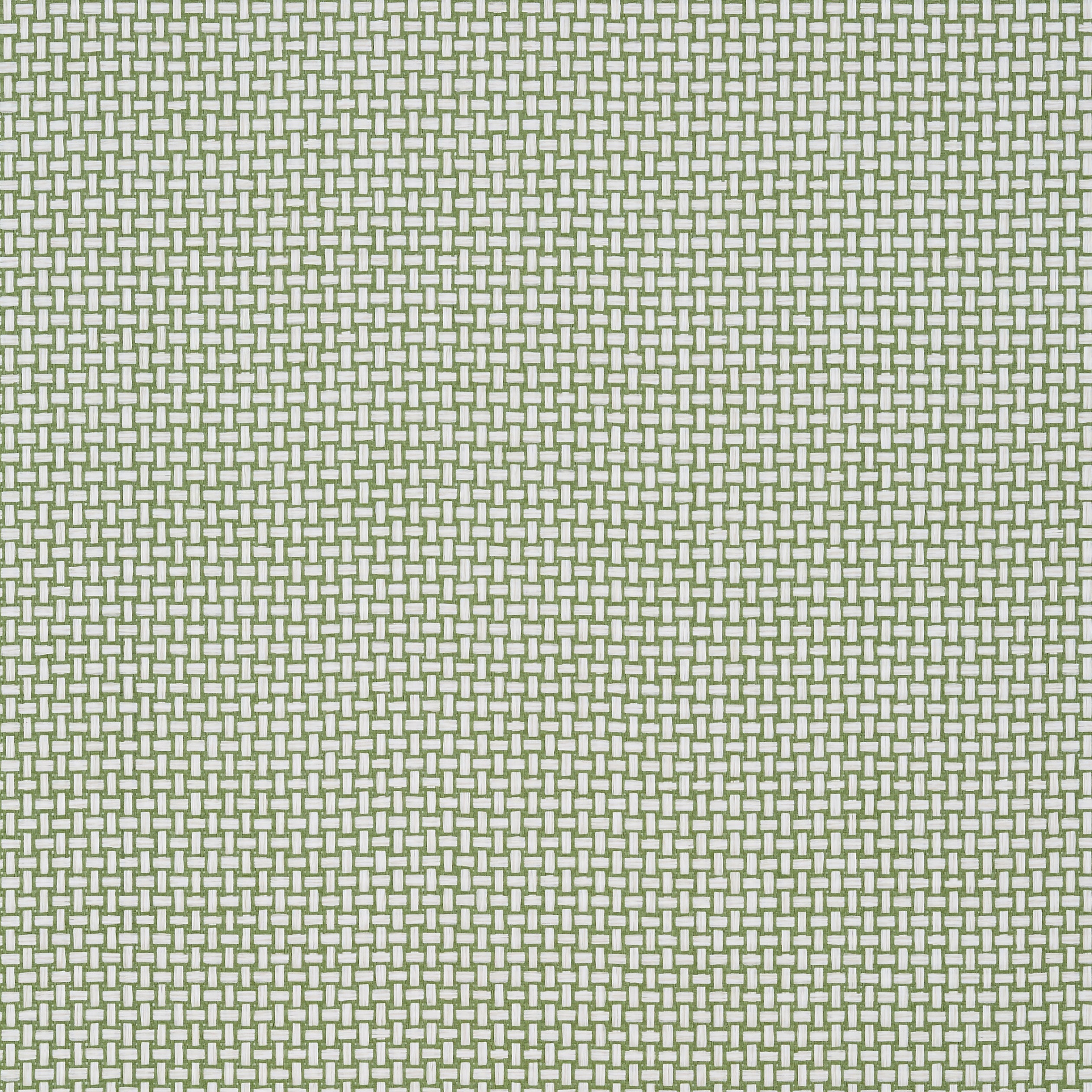 Baker Weave wallpaper in green color - pattern number T2939 - by Thibaut in the Paramount collection