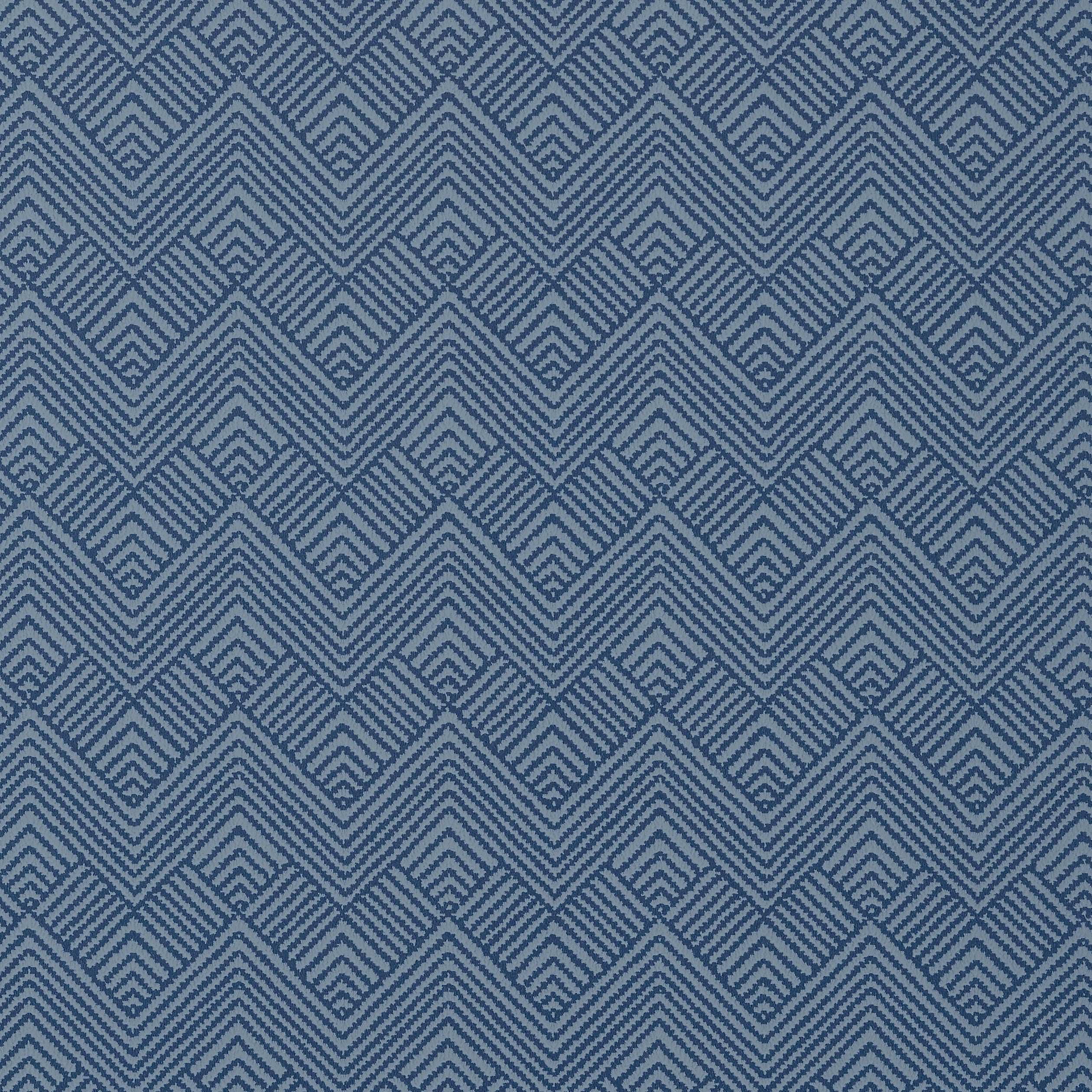 Oslo Chevron wallpaper in navy color - pattern number T2990 - by Thibaut in the Paramount collection