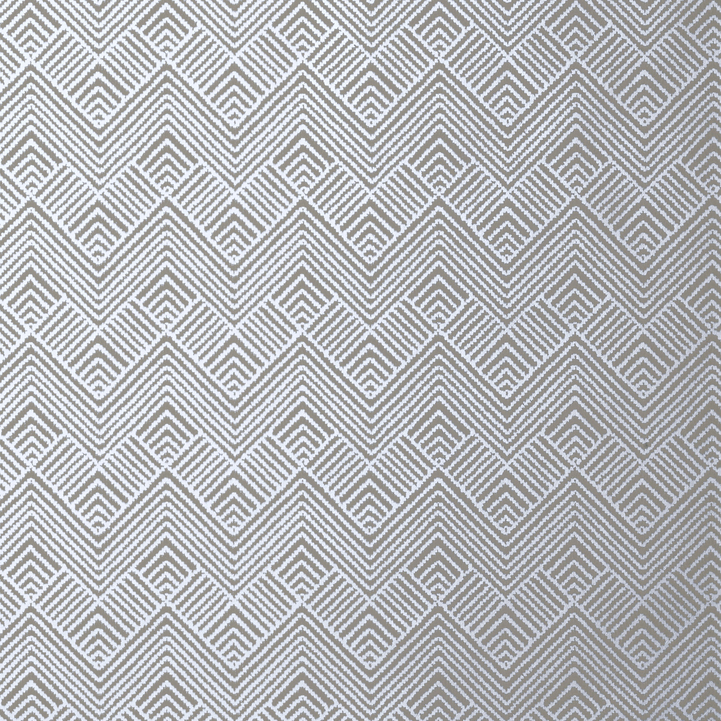 Oslo Chevron wallpaper in metallic silver color - pattern number T2991 - by Thibaut in the Paramount collection