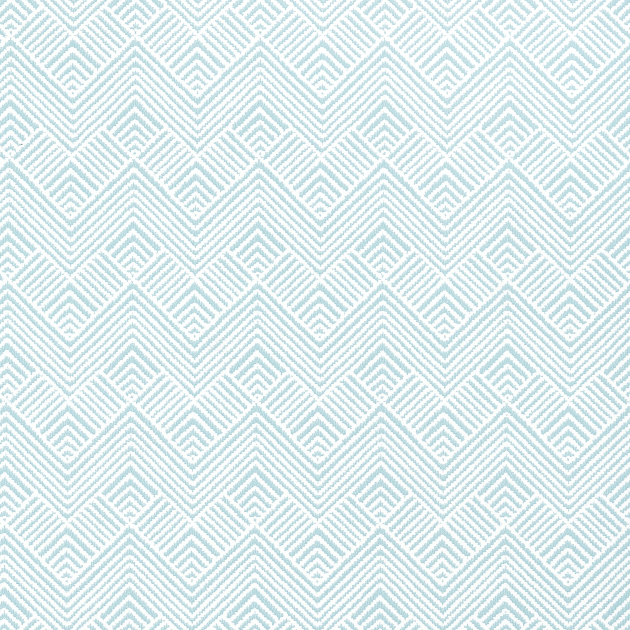 Oslo Chevron wallpaper in aqua color - pattern number T2993 - by Thibaut in the Paramount collection