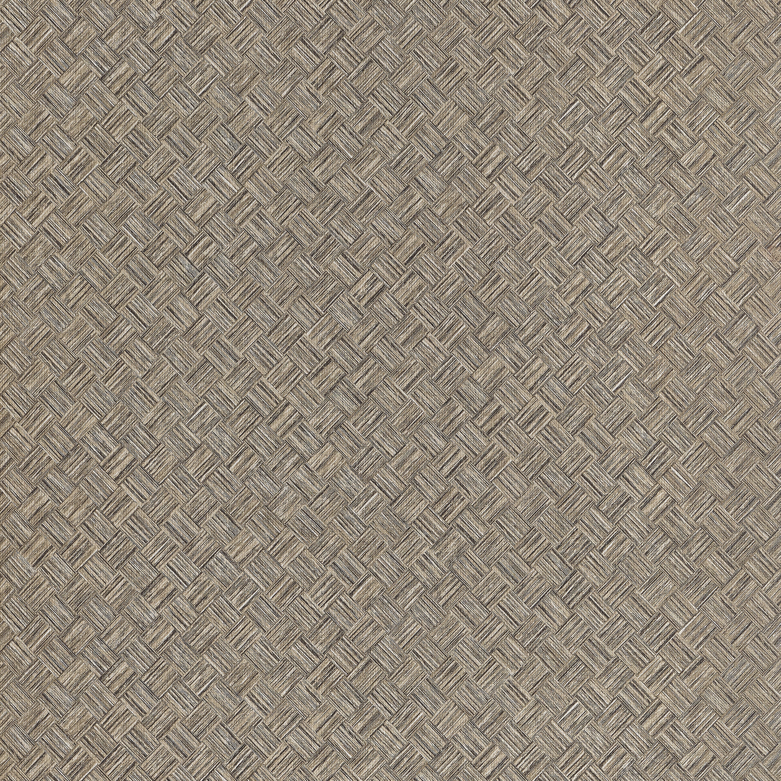 Saddle Weave wallpaper in taupe color - pattern number T34060 - by Thibaut in the Texture Resource Volume 9 collection