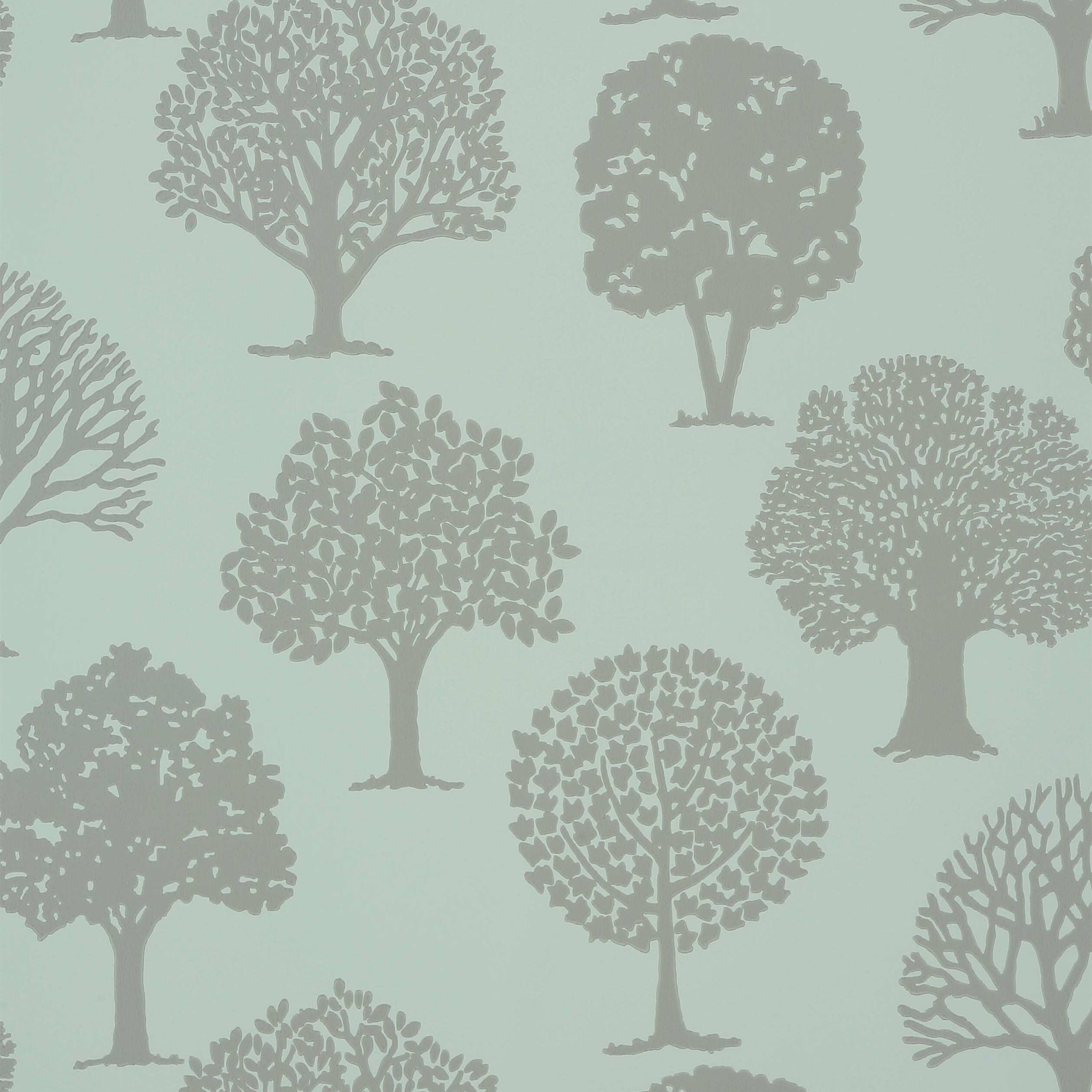 Russell Square wallpaper in linen on aqua color - pattern number T35108 - by Thibaut in the Graphic Resource collection