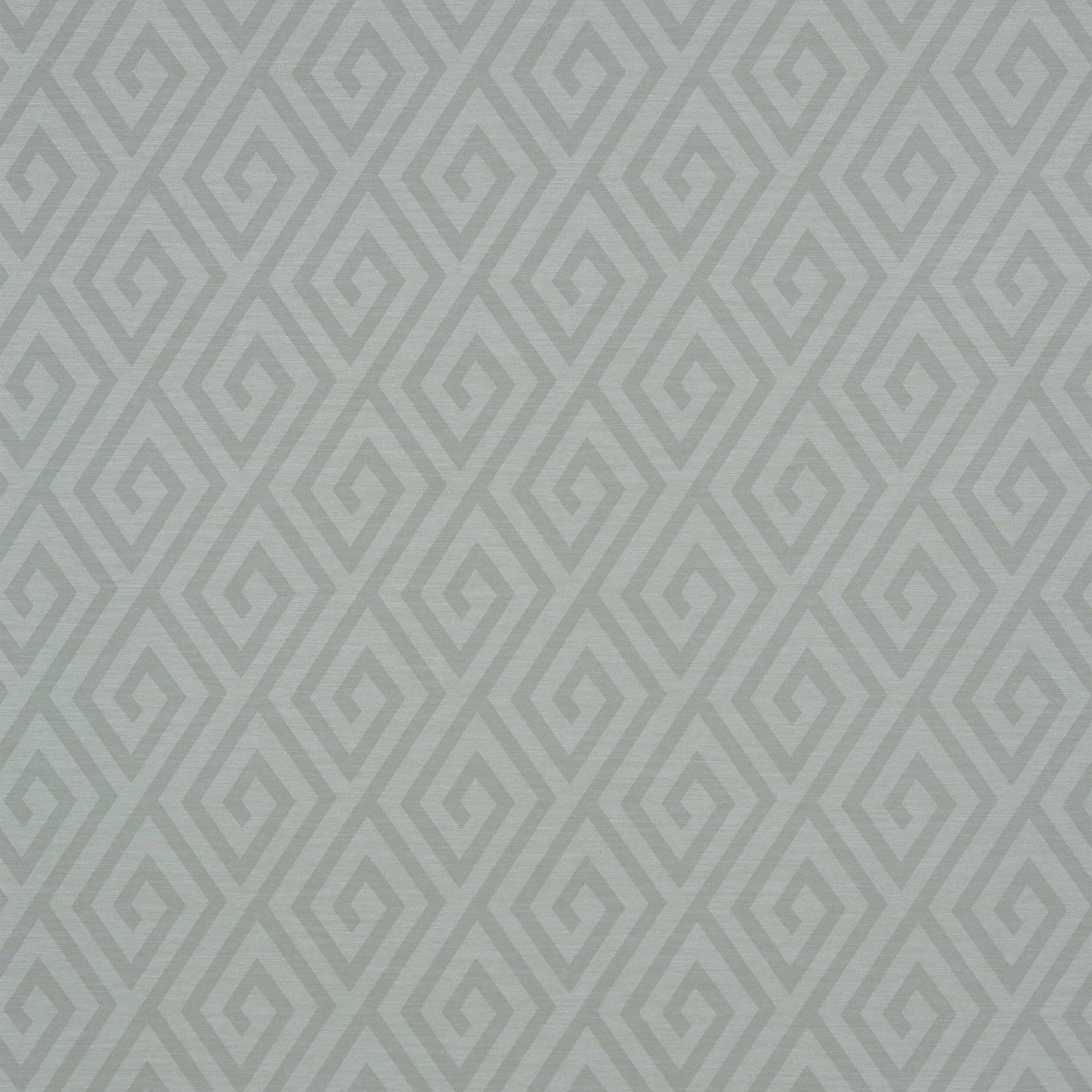 Dedalo wallpaper in grey color - pattern number T35154 - by Thibaut in the Graphic Resource collection