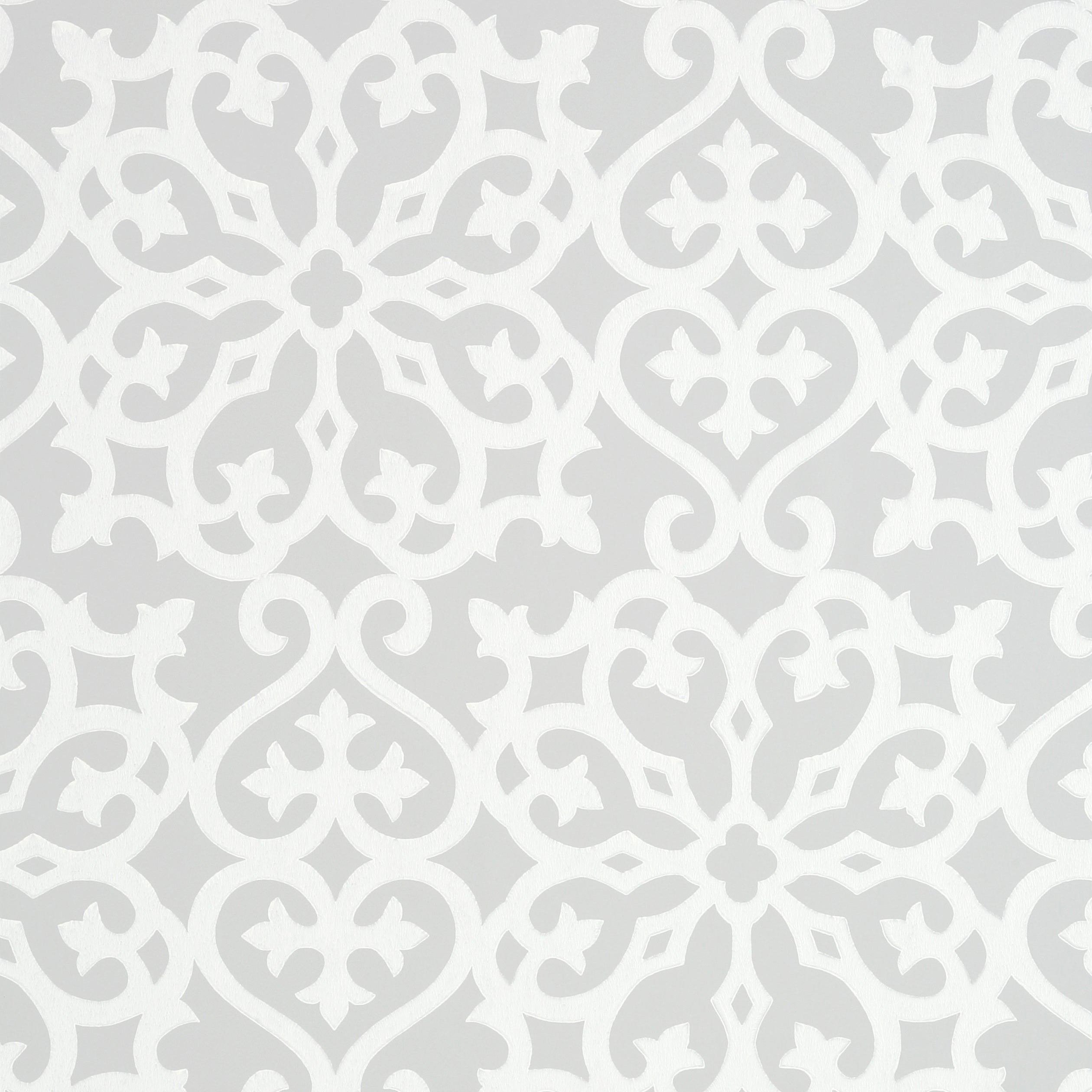 Allison wallpaper in grey color - pattern number T35182 - by Thibaut in the Graphic Resource collection