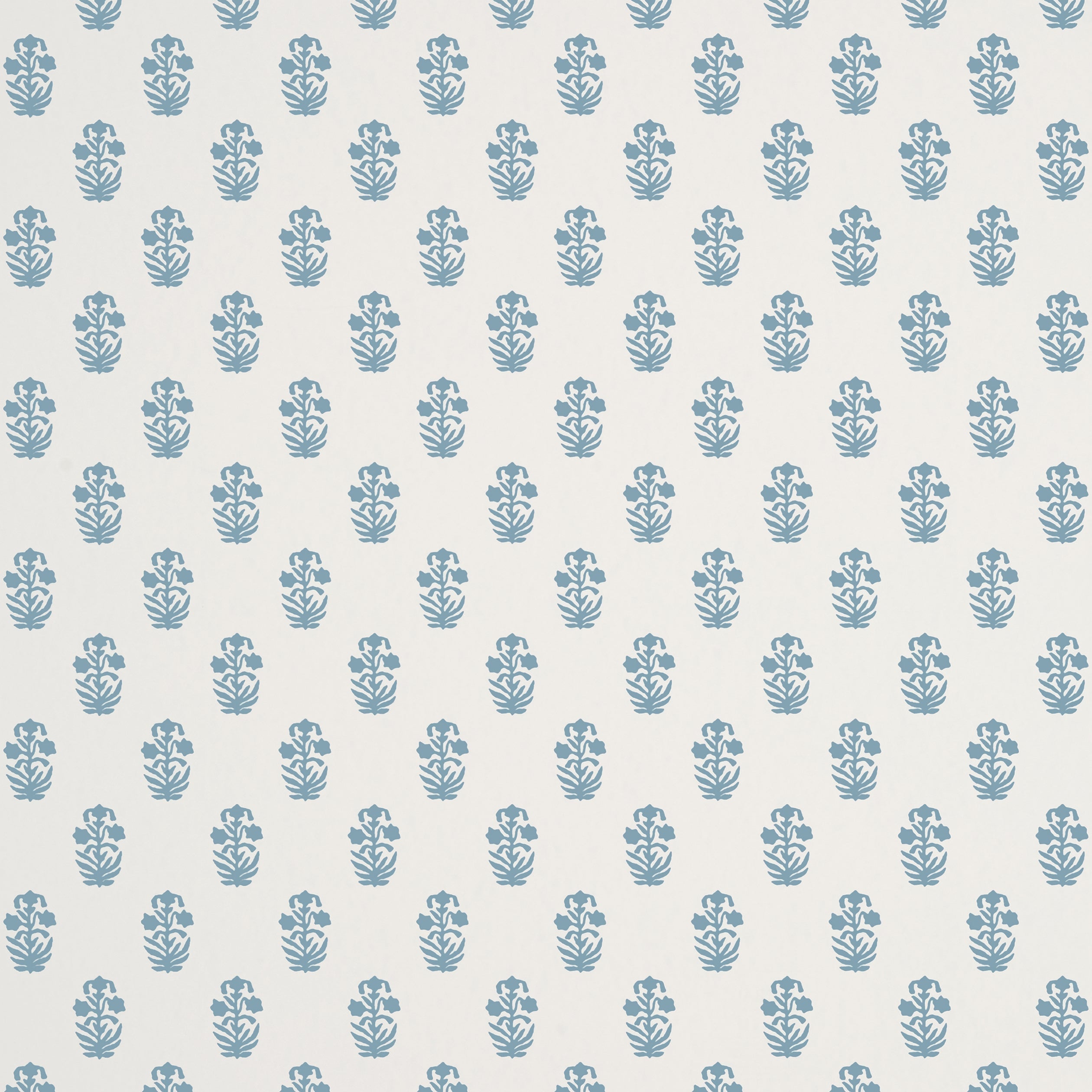 Corwin wallpaper in slate on natural color - pattern number T36403 - by Thibaut in the Indienne collection