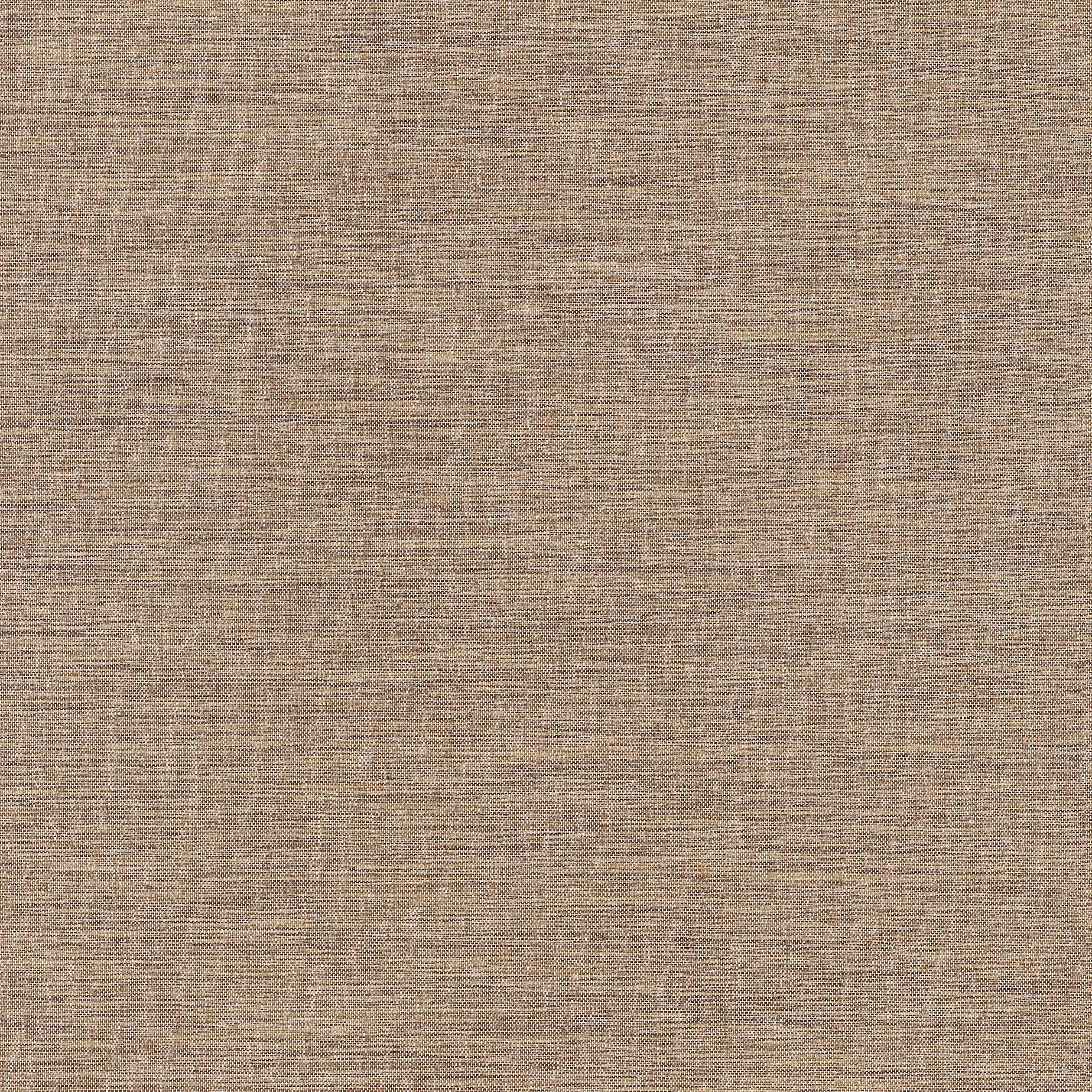 Sardinia wallpaper in brown and beige color - pattern number T3679 - by Thibaut in the Grasscloth Resource 2 collection