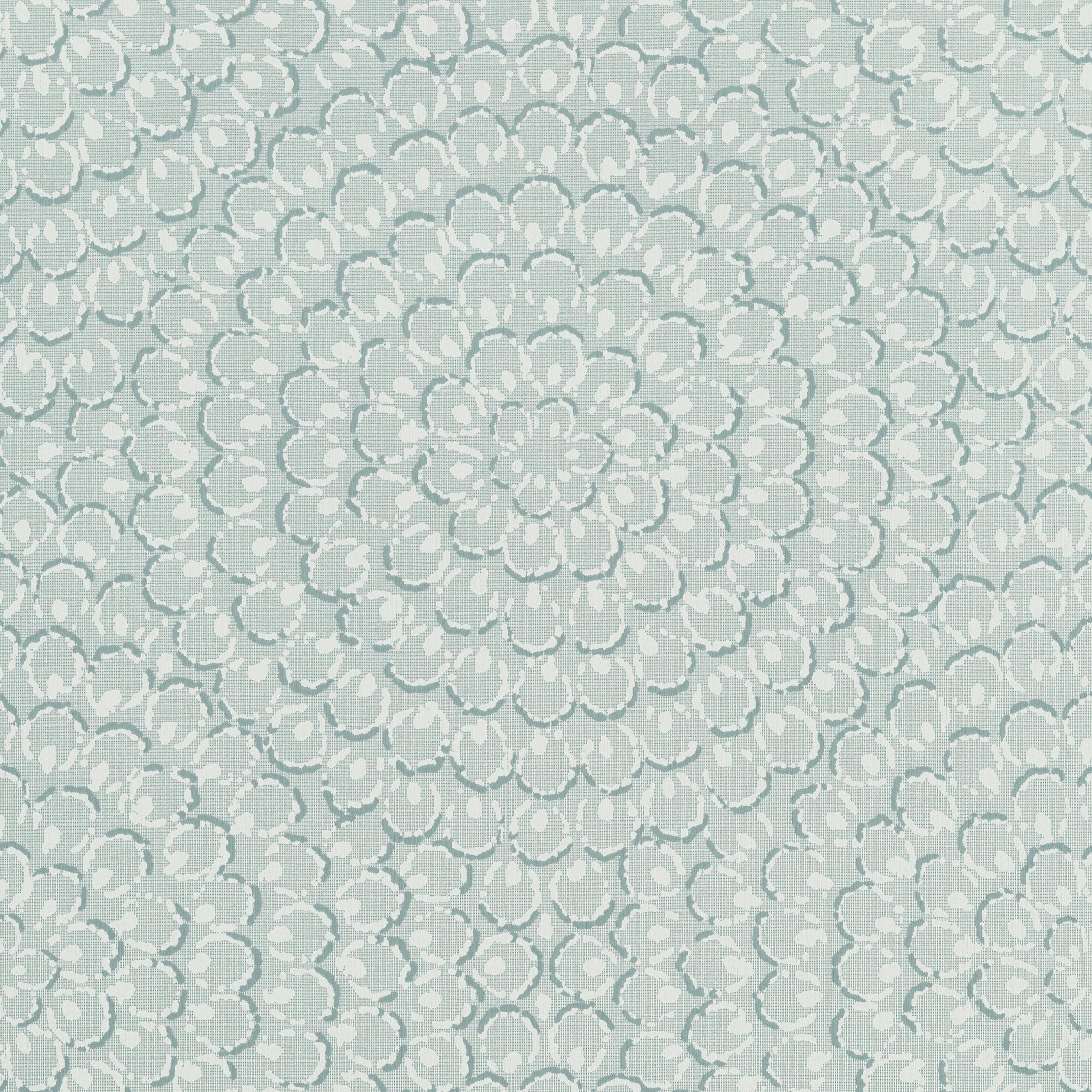 Aster wallpaper in soft blue color - pattern number T4033 - by Thibaut in the Surface Resource collection