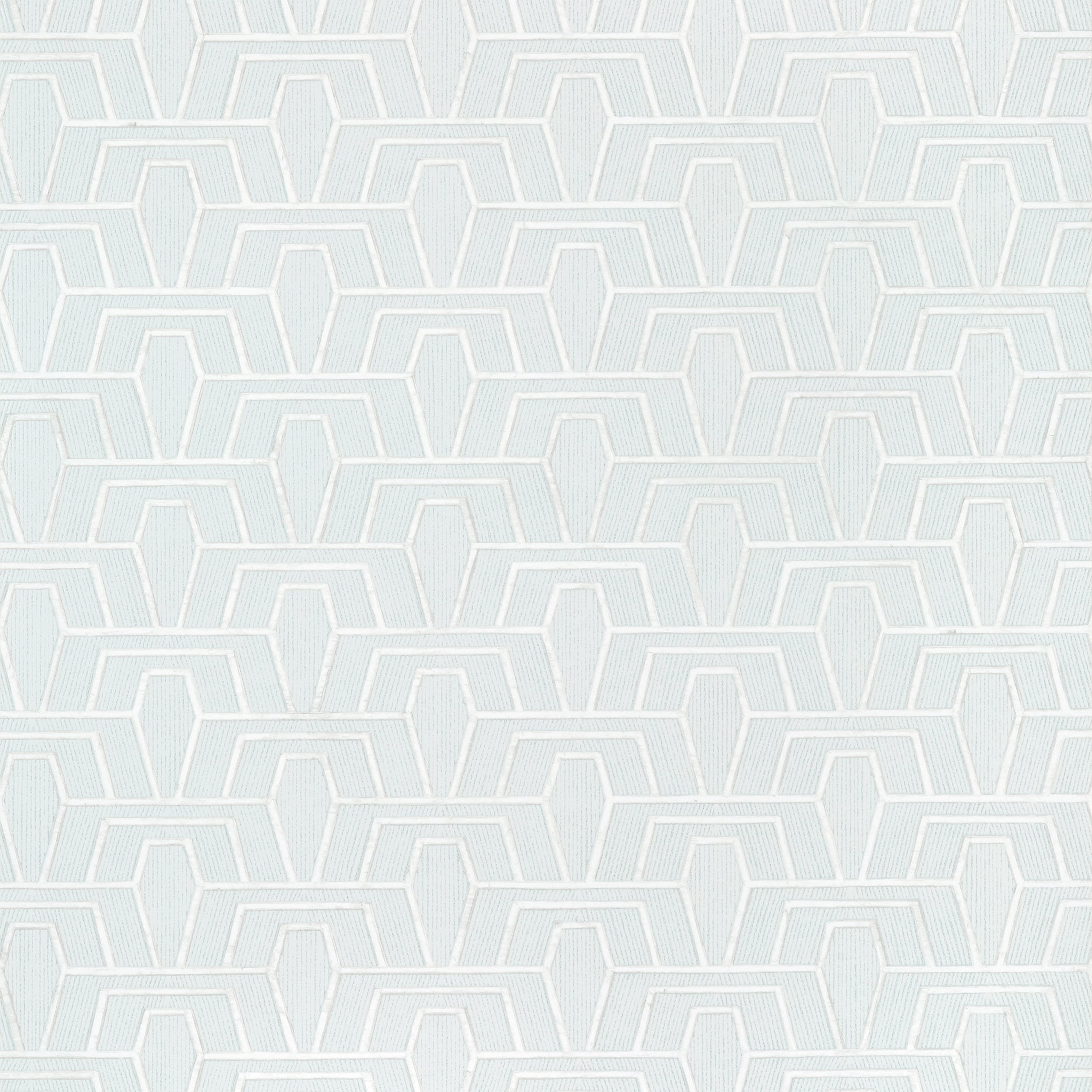 Hinton Tunnel fabric in soft blue color - pattern number T41015 - by Thibaut in the Modern Resource Volume 4 collection