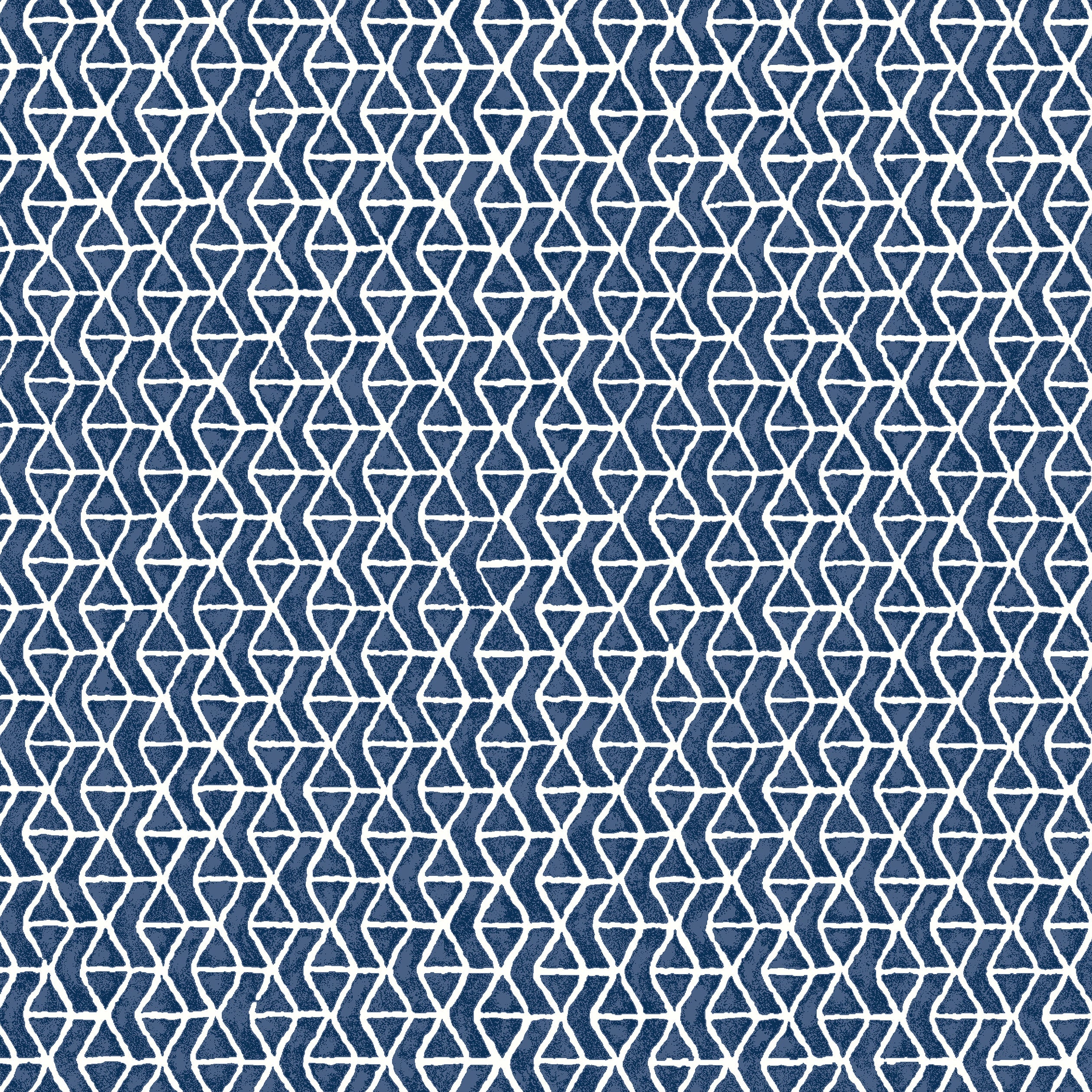 Stony Brook wallpaper in navy color - pattern number T42007 - by Thibaut in the Sojourn collection